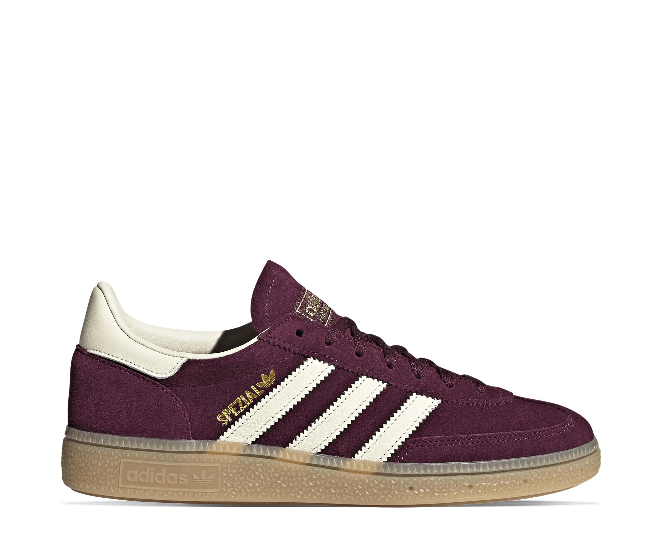 Sapatilhas Adidas Handball Spezial Bordeaux — vista lateral | JP8726