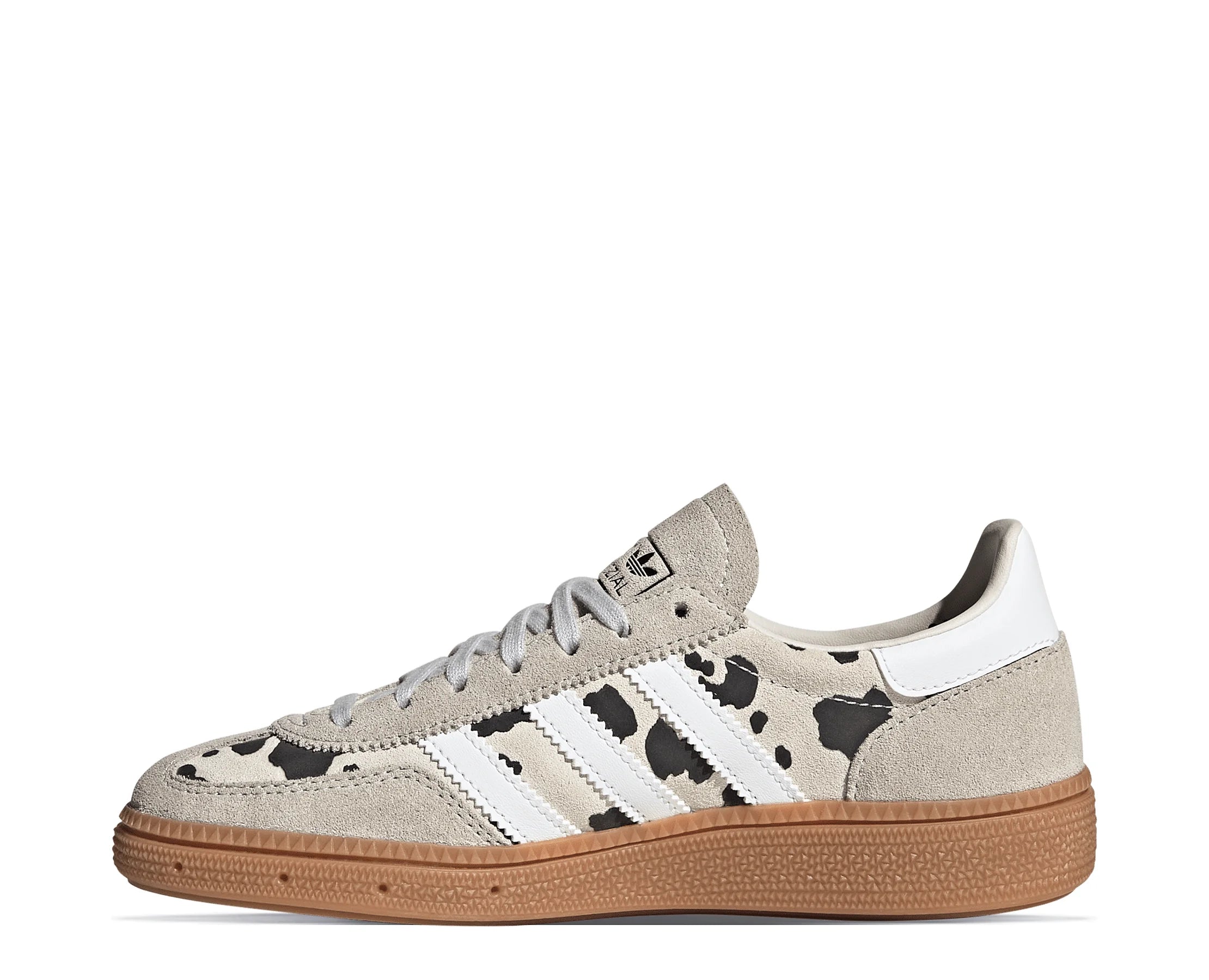 Sapatilhas Adidas Handball Spezial Bege Animal Print — perfil exterior | KH9433