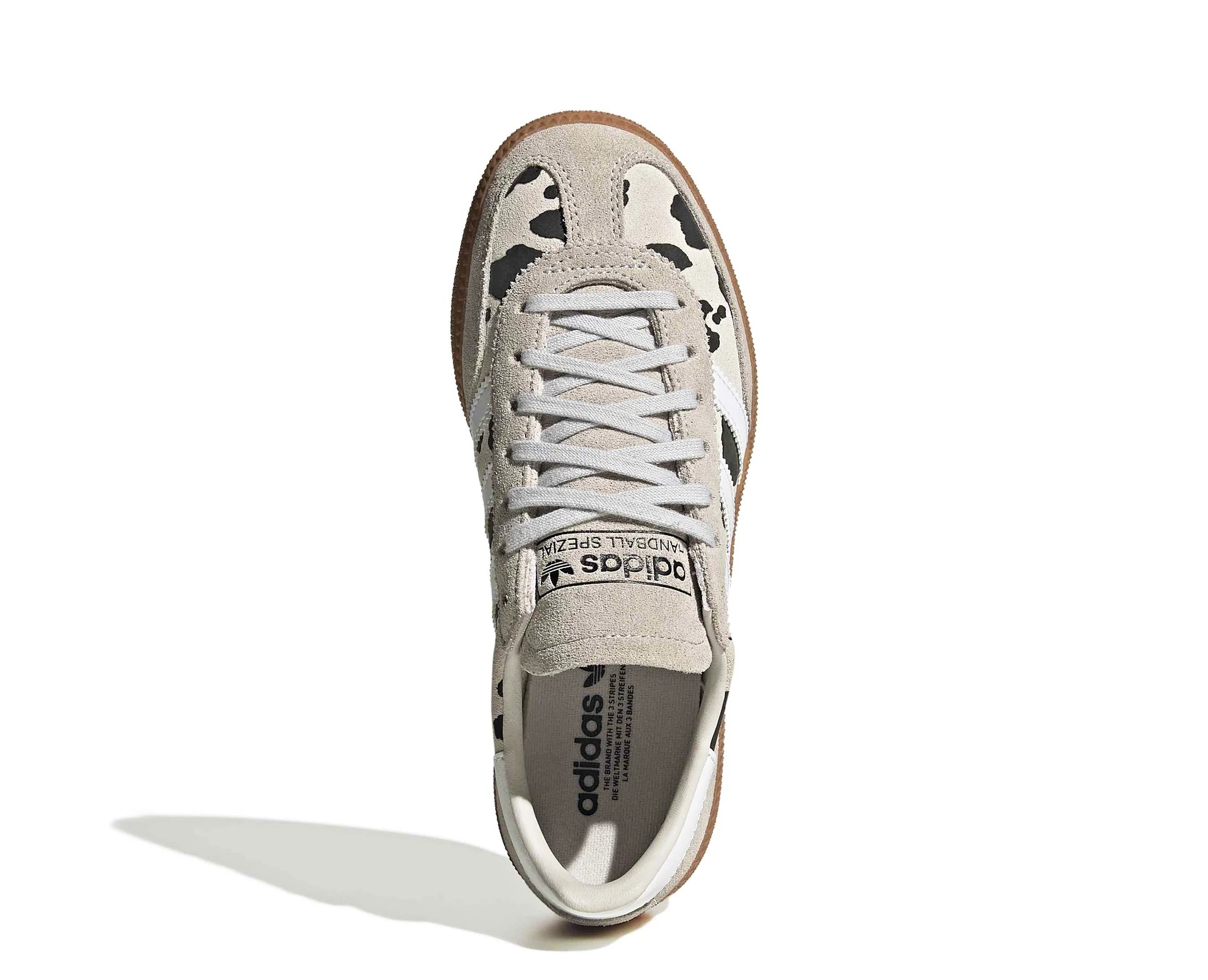 Sapatilhas Adidas Handball Spezial Bege Animal Print — vista 6 | KH9433