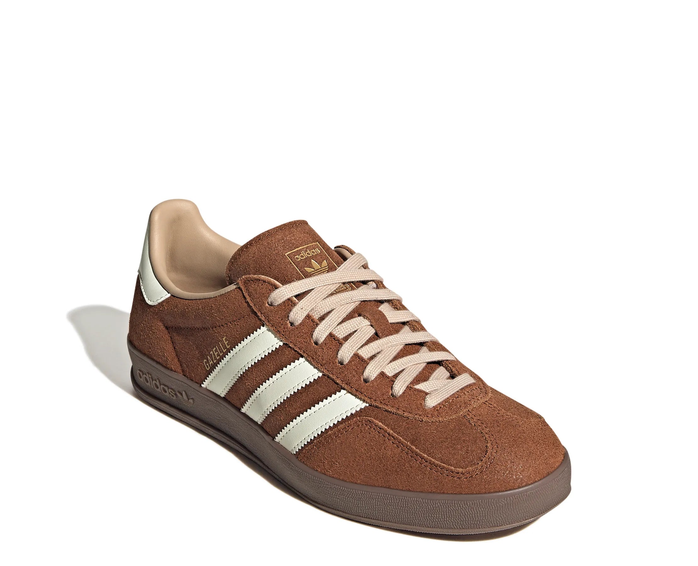 Sapatilhas Adidas Gazelle Indoor Castanho — vista de topo | KH9705