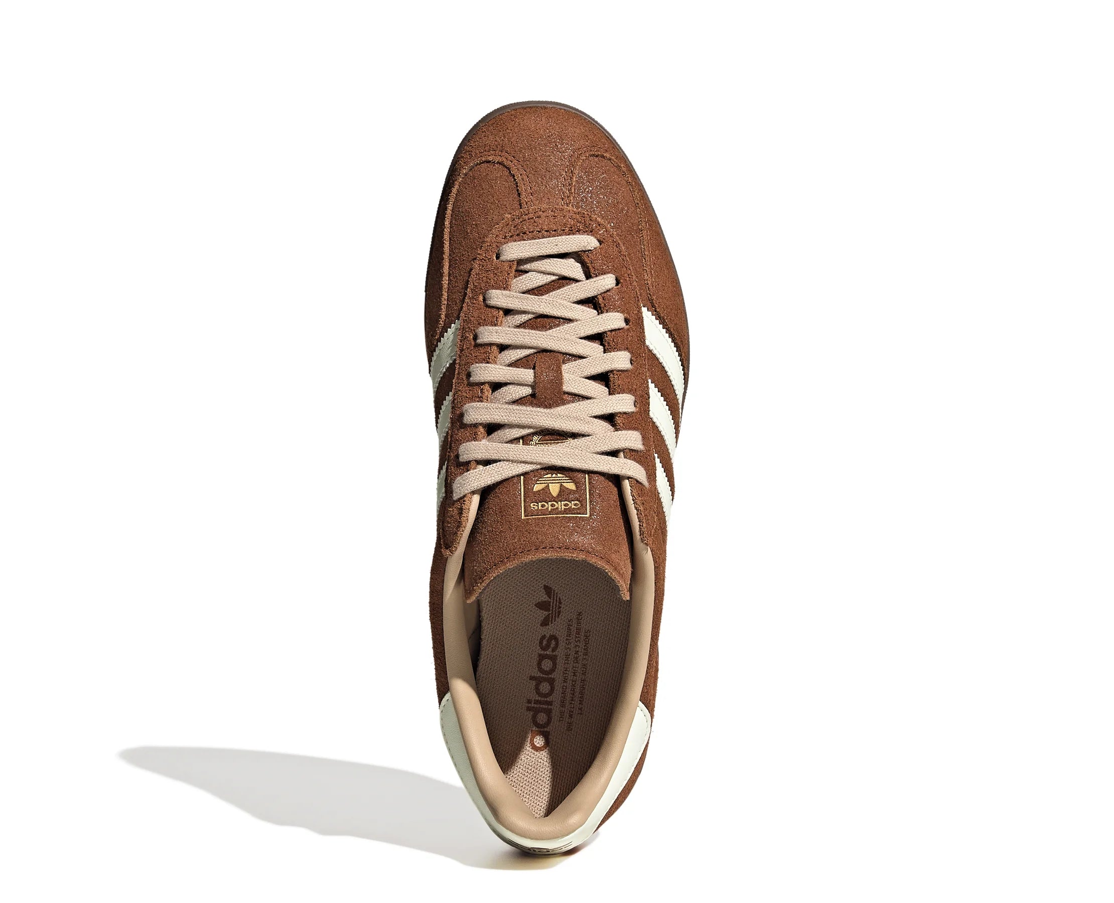 Sapatilhas Adidas Gazelle Indoor Castanho — vista 7 | KH9705