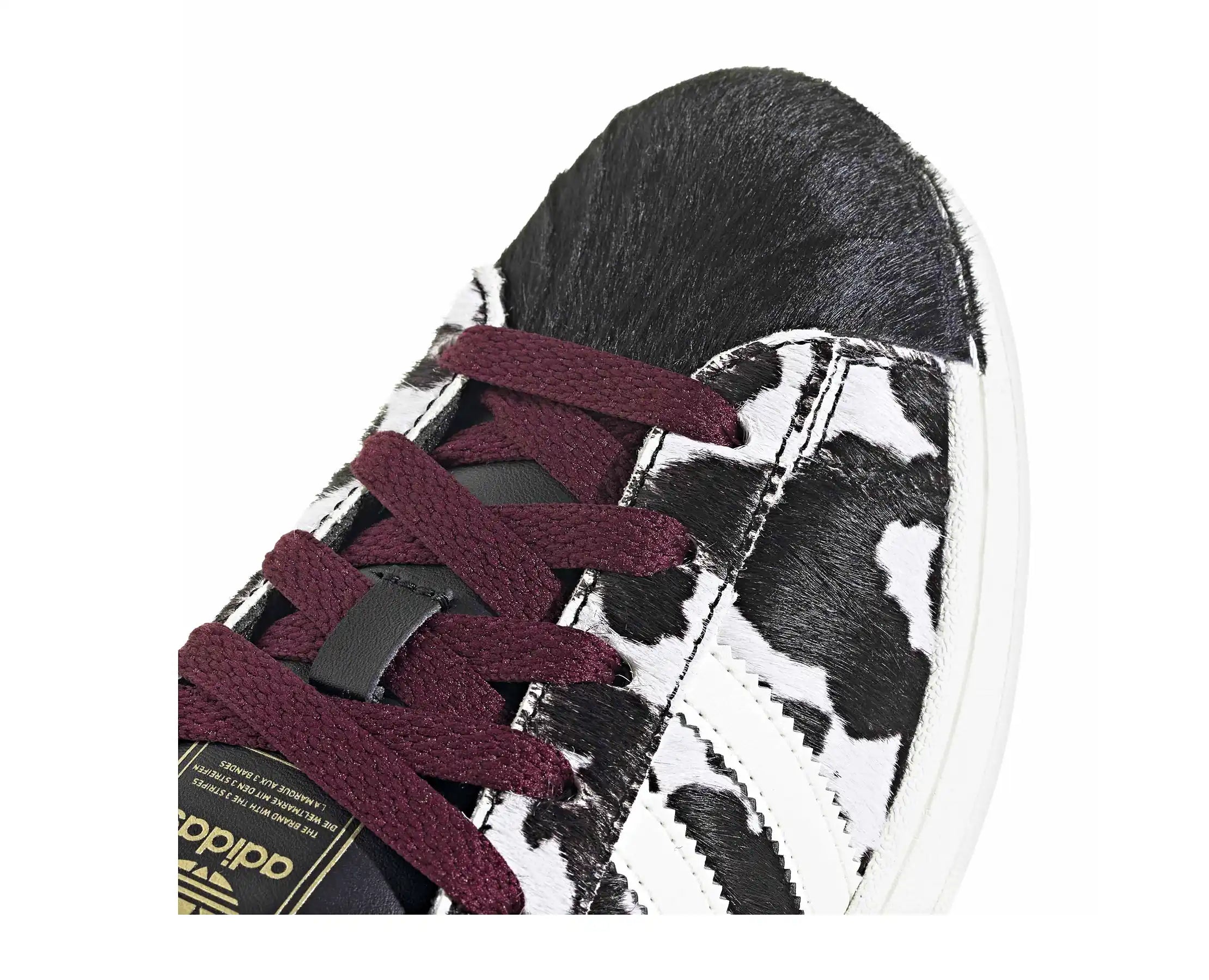 Sapatilhas Adidas Superstar II Animal Print — detalhe | KJ4647