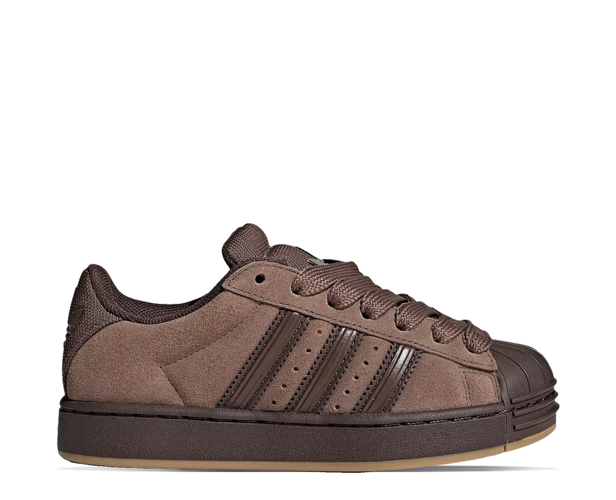 Sapatilhas Adidas Superstar Castanho — perfil exterior | KJ9688
