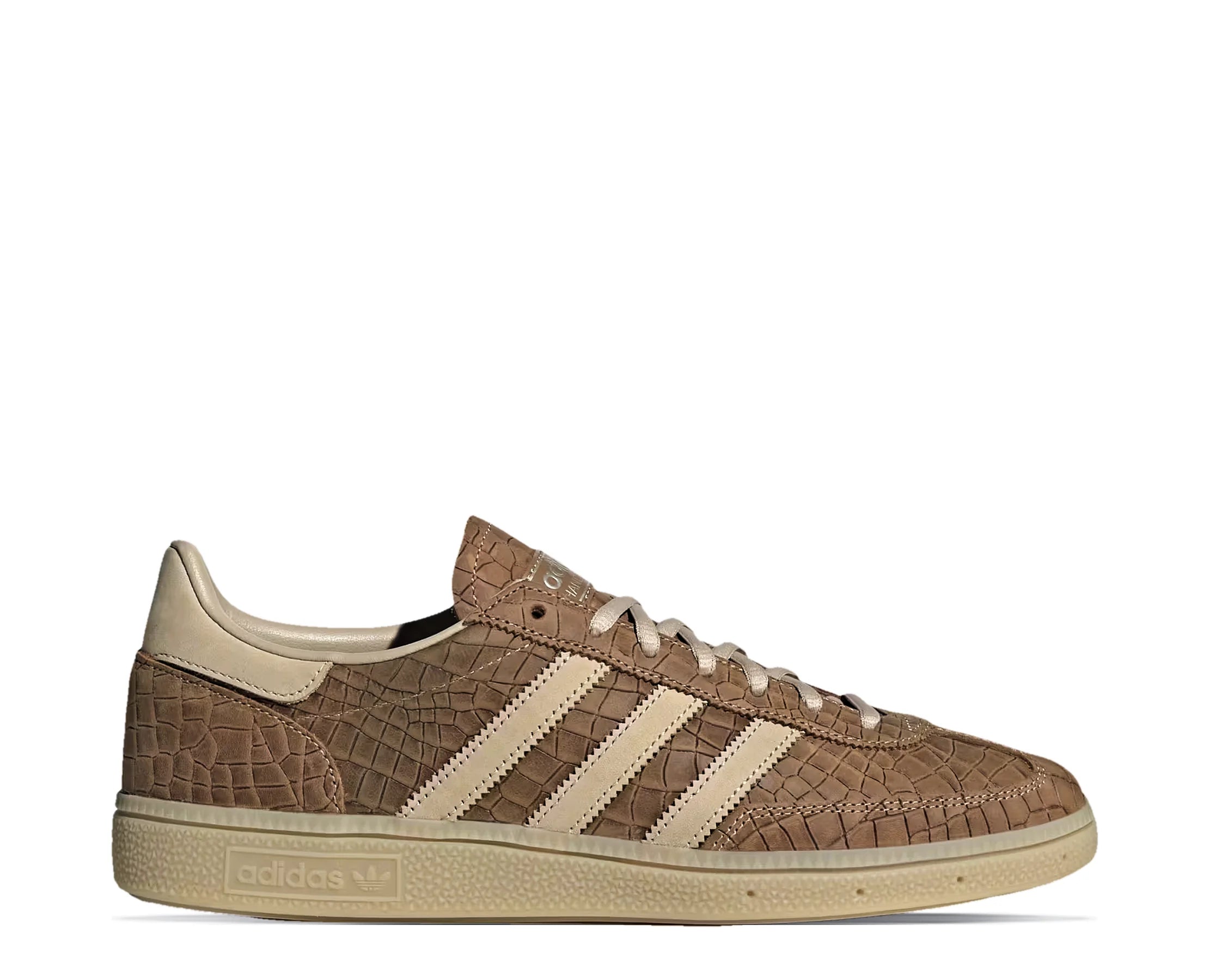 Sapatilhas Adidas Handball Spezial Castanho Snake — perfil exterior | KJ9963