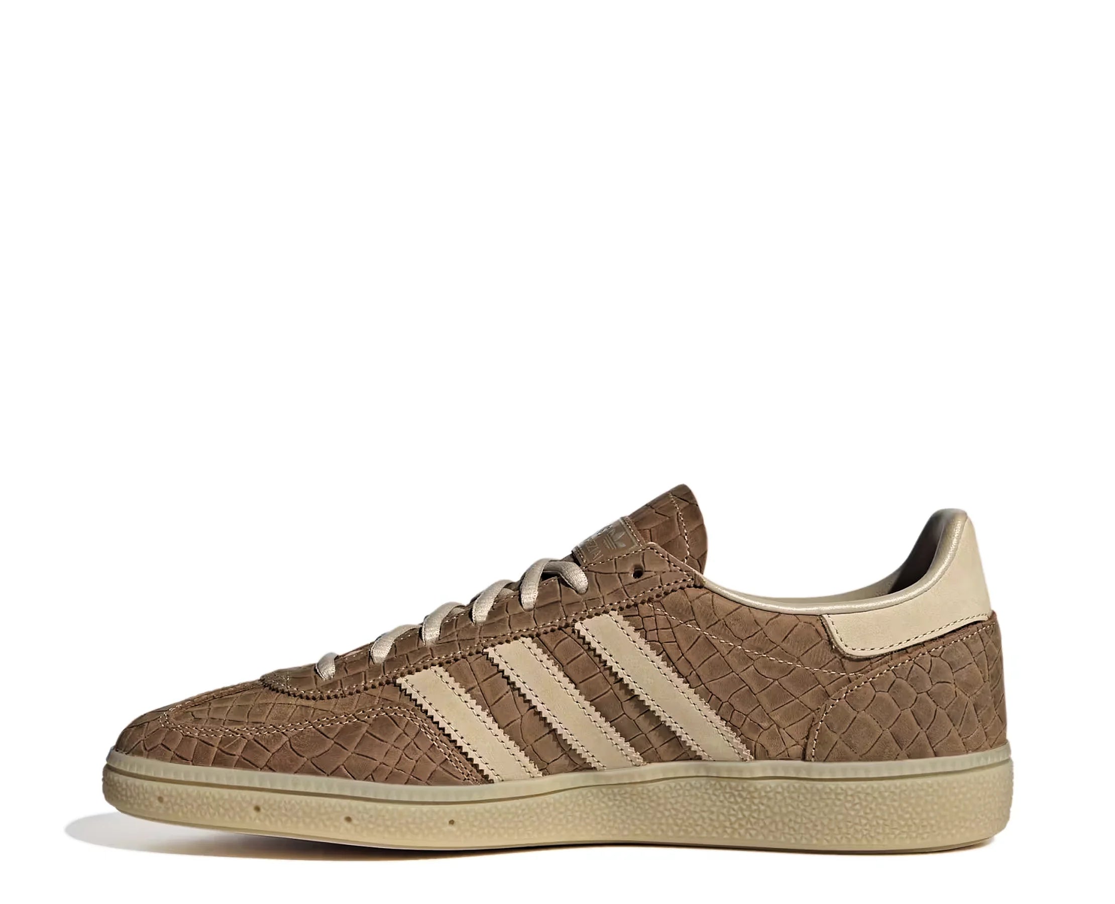 Sapatilhas Adidas Handball Spezial Castanho Snake — perfil interior | KJ9963