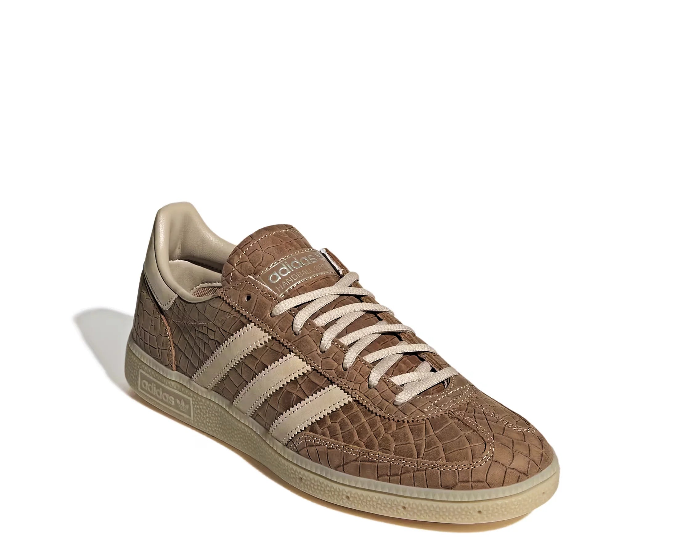 Sapatilhas Adidas Handball Spezial Castanho Snake — vista de topo | KJ9963