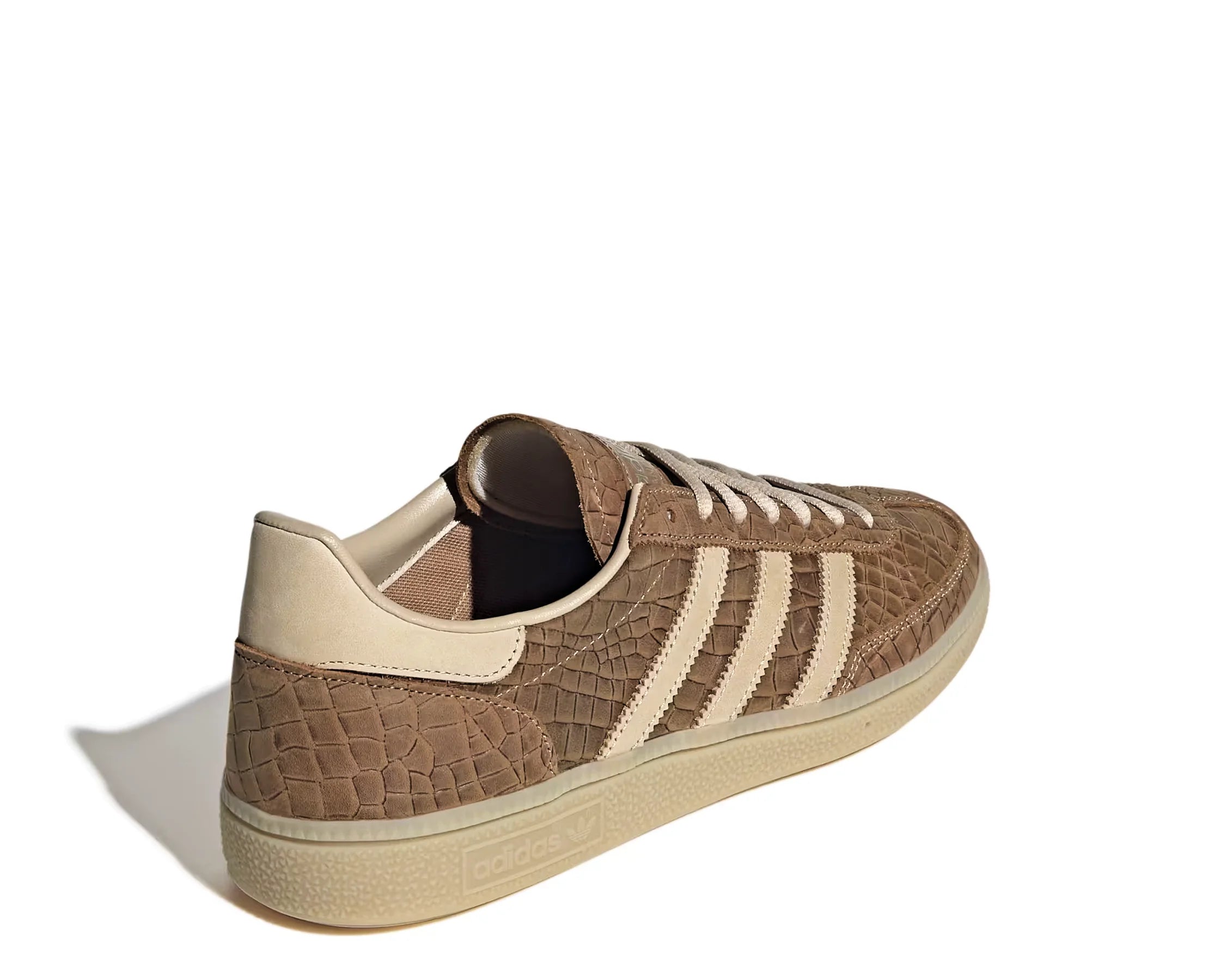 Sapatilhas Adidas Handball Spezial Castanho Snake — traseira | KJ9963
