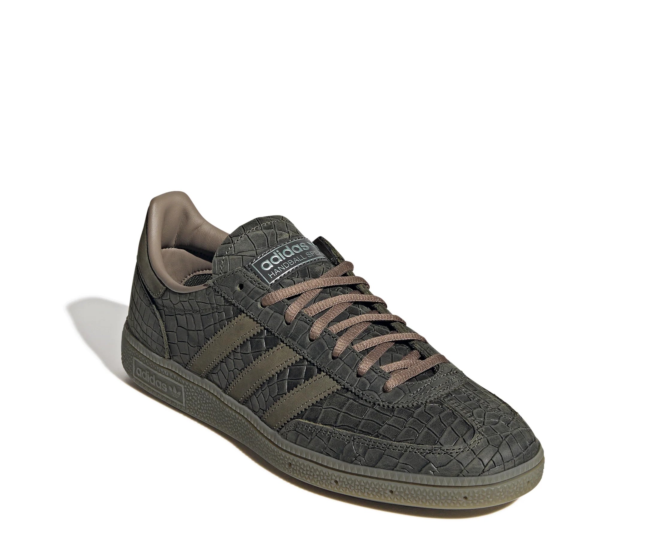 Sapatilhas Adidas Handball Spezial Verde Croco — vista de topo | KJ9964