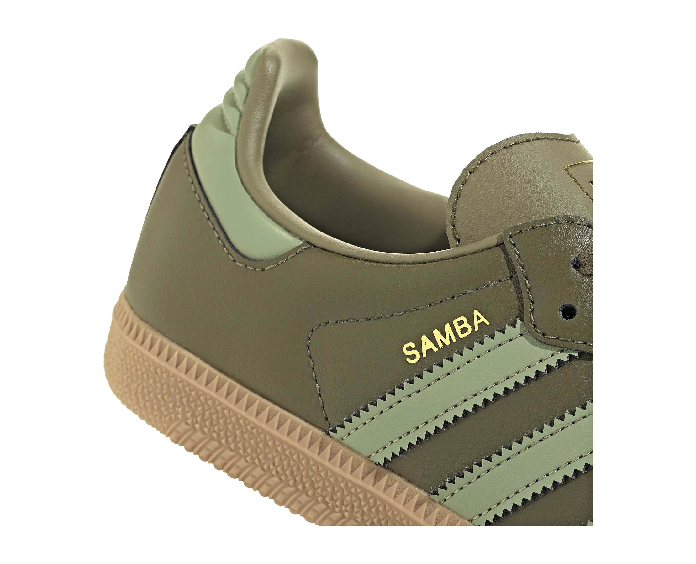 Sapatilhas Adidas Samba OG Verde — detalhe | KK0094