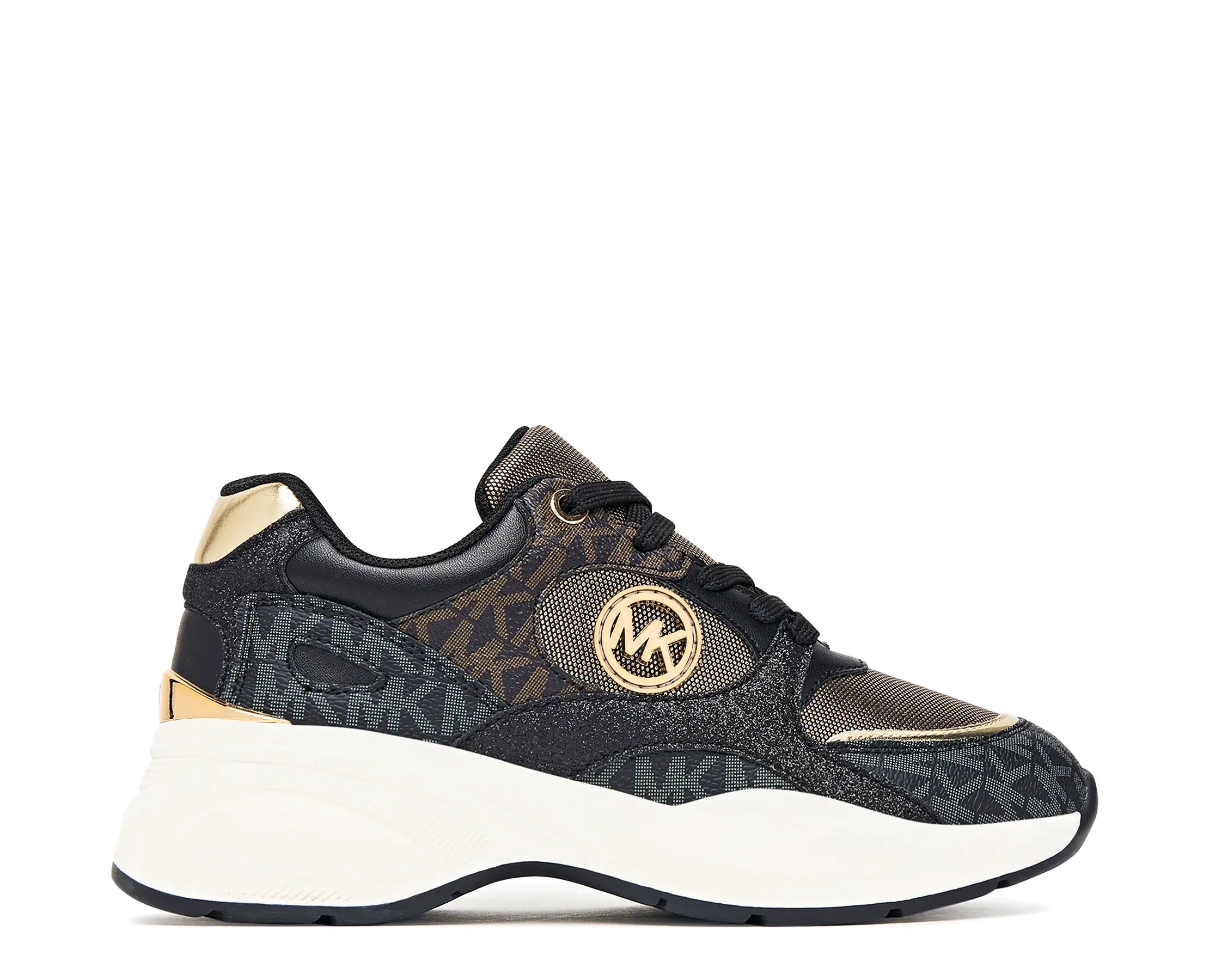 Sapatilhas Michael Kors Zuma Preto — perfil exterior | MK02656211
