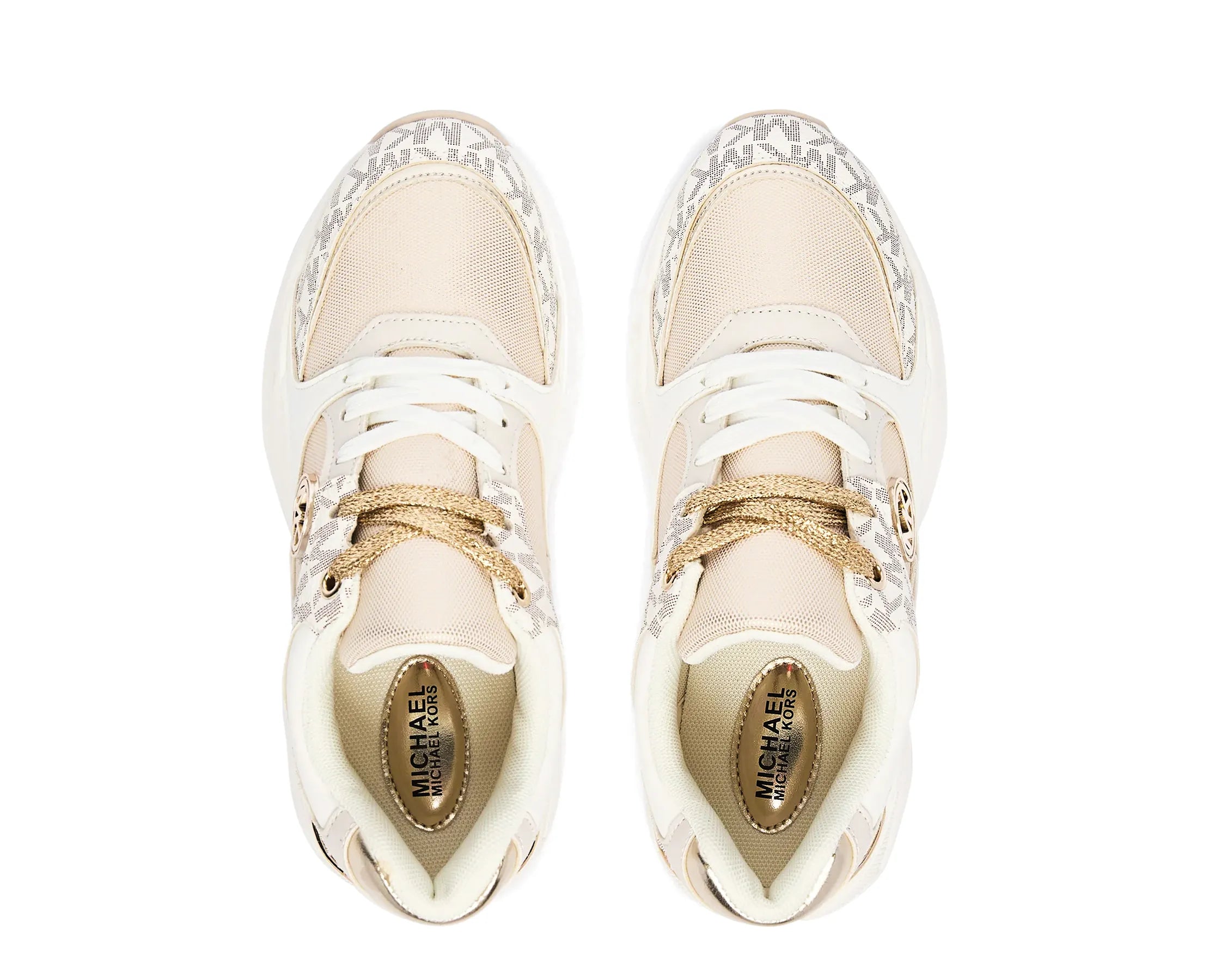 Sapatilhas Michael Kors Zuma Bege — vista 7 | MK02656258