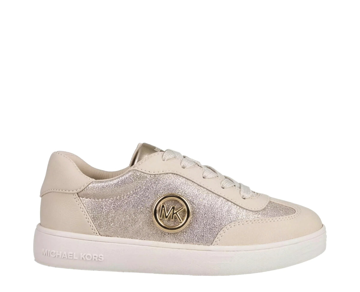 Sapatilhas Michael Kors Jem Scotty Charm Bege — perfil exterior | MK03815258