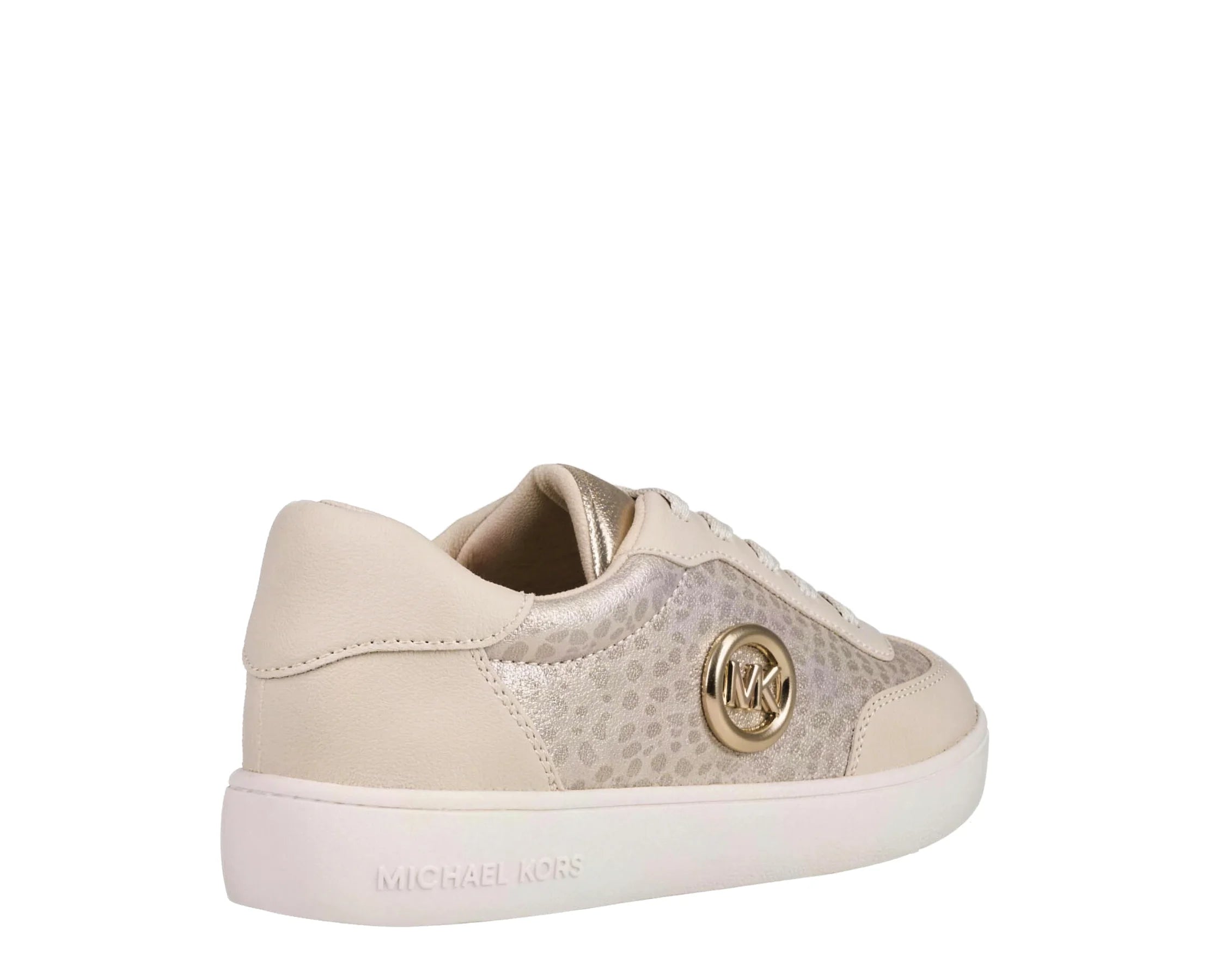 Sapatilhas Michael Kors Jem Scotty Charm Bege — traseira | MK03815258