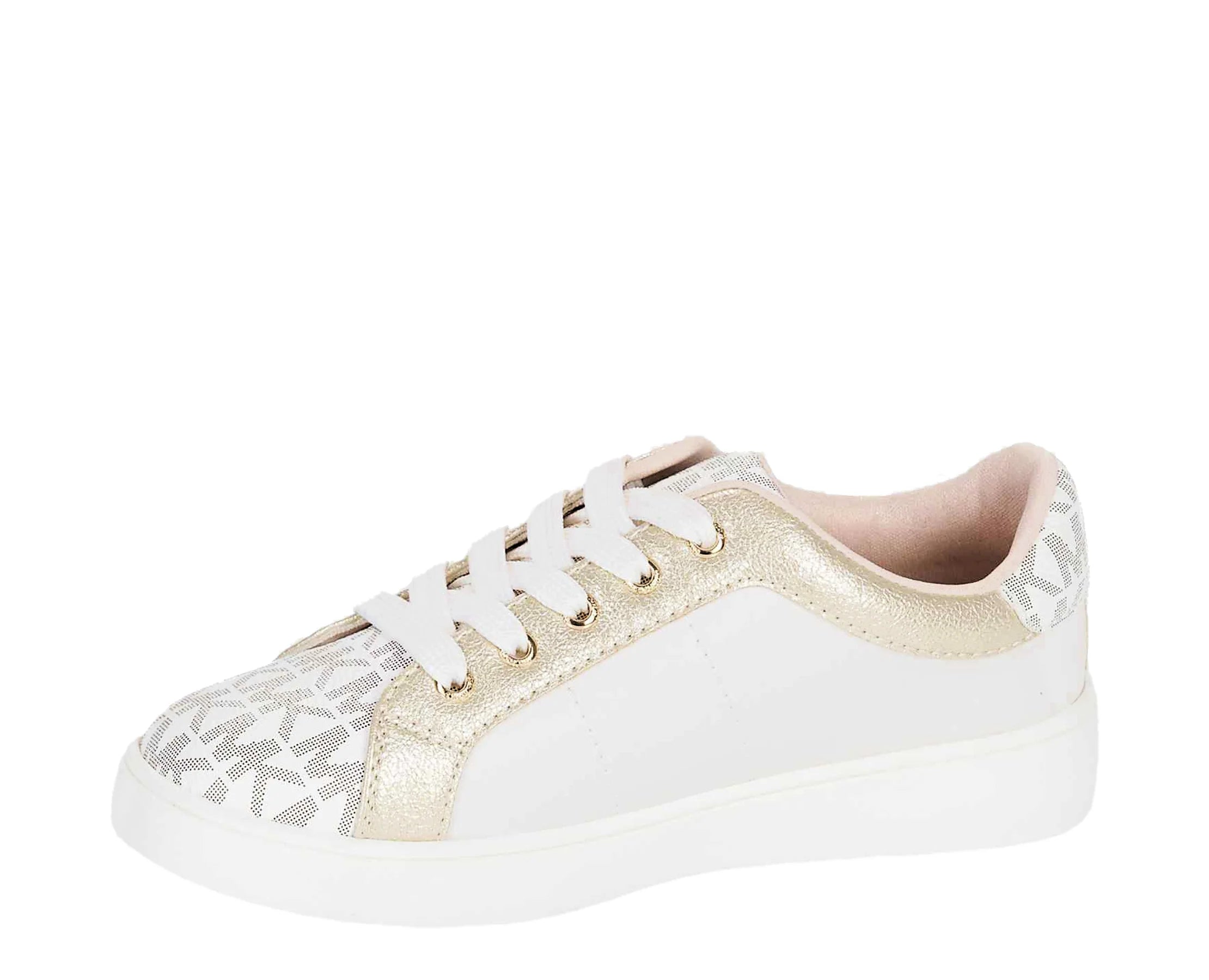 Sapatilhas Michael Kors Jem Raine Branco — perfil exterior | MK03944257