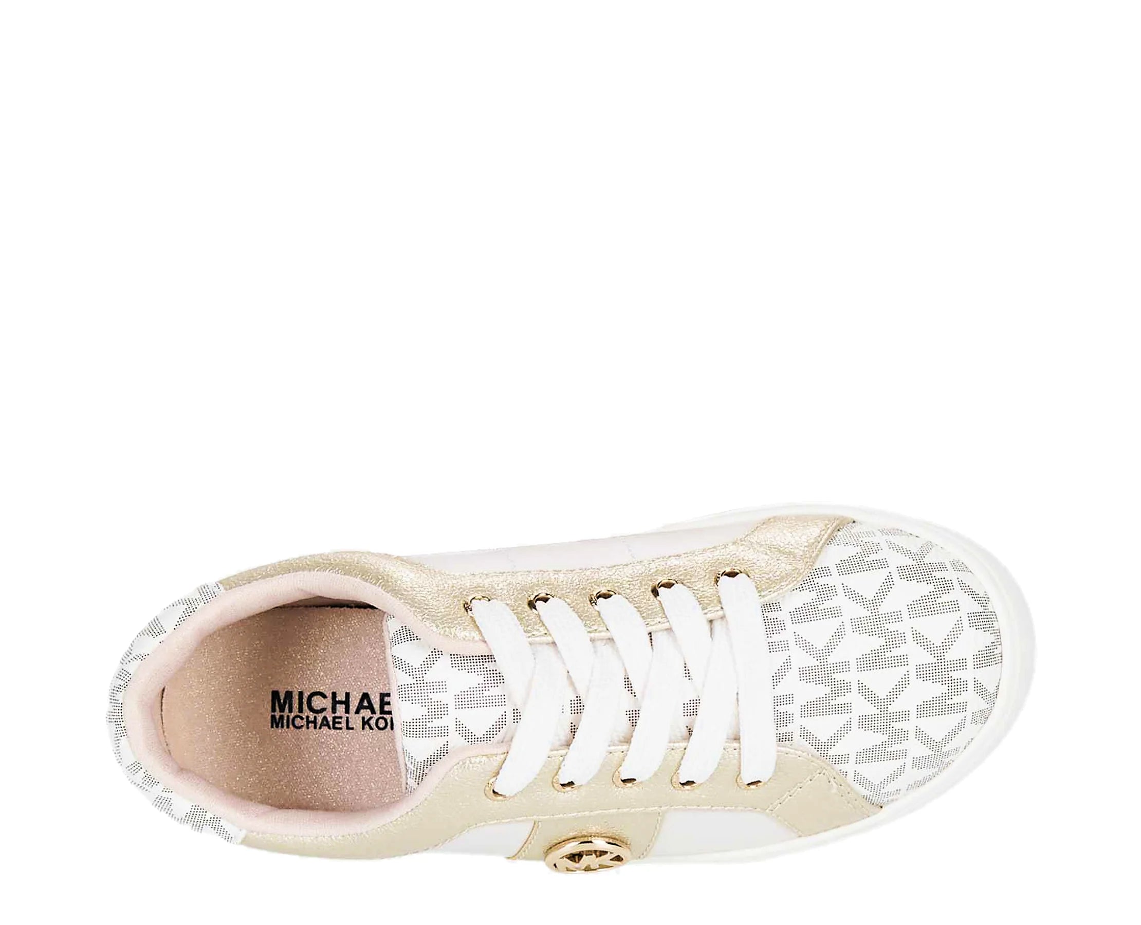 Sapatilhas Michael Kors Jem Raine Branco — vista de topo | MK03944257