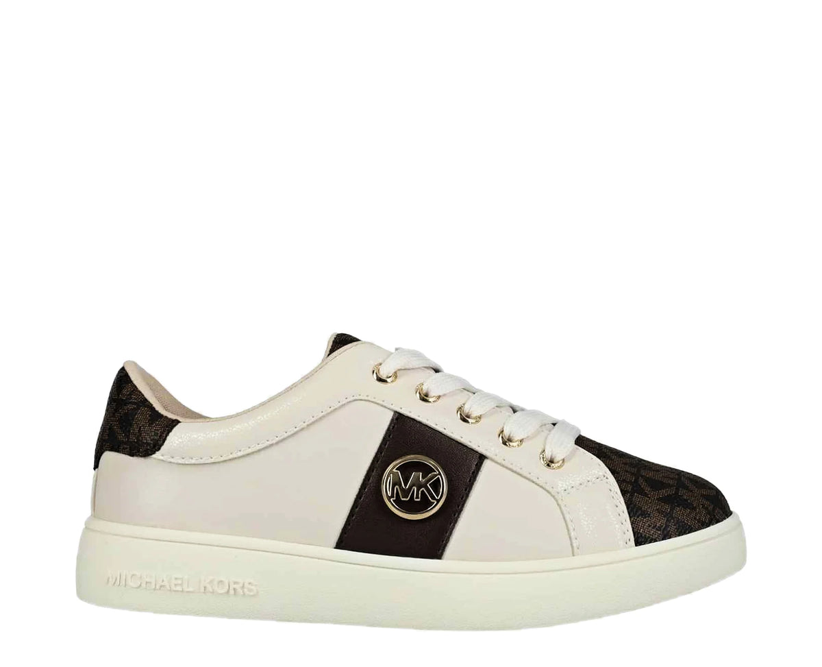 Sapatilhas Michael Kors Jem Raine Bege / Castanho — perfil exterior | MK03944258