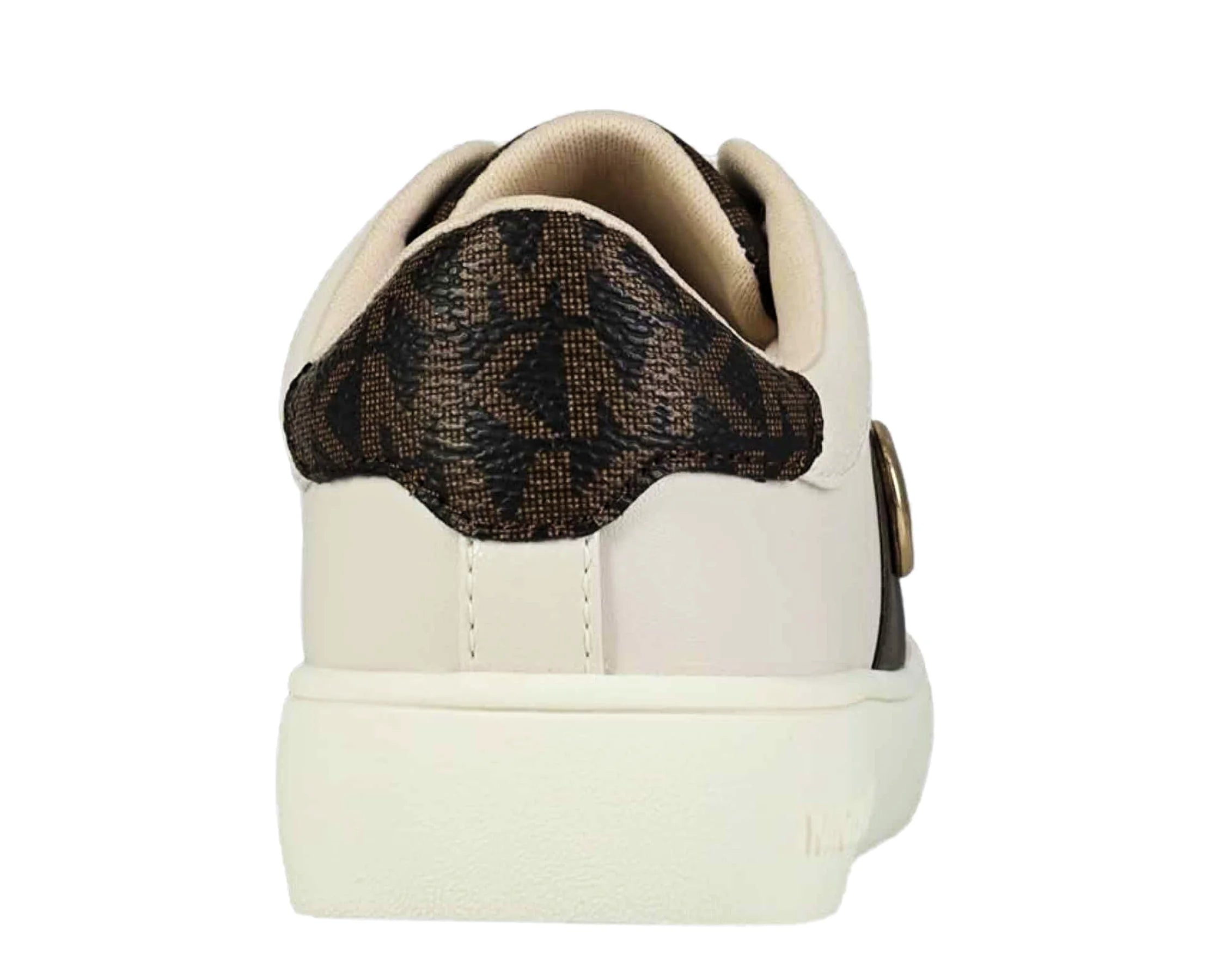 Sapatilhas Michael Kors Jem Raine Bege / Castanho — traseira | MK03944258