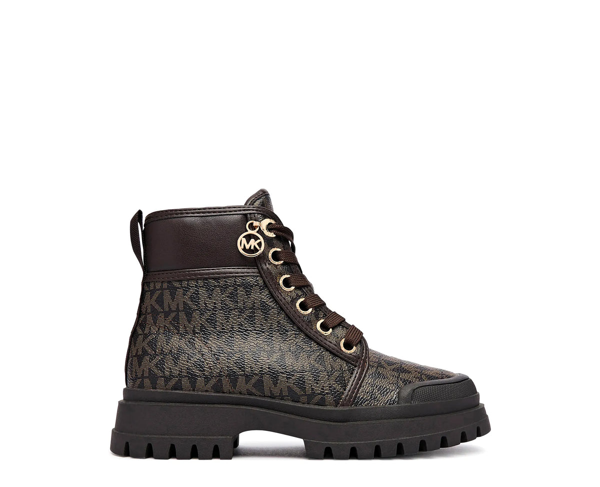 Sapatilhas Michael Kors Payton Kamryn Castanho — perfil exterior | MK05015210