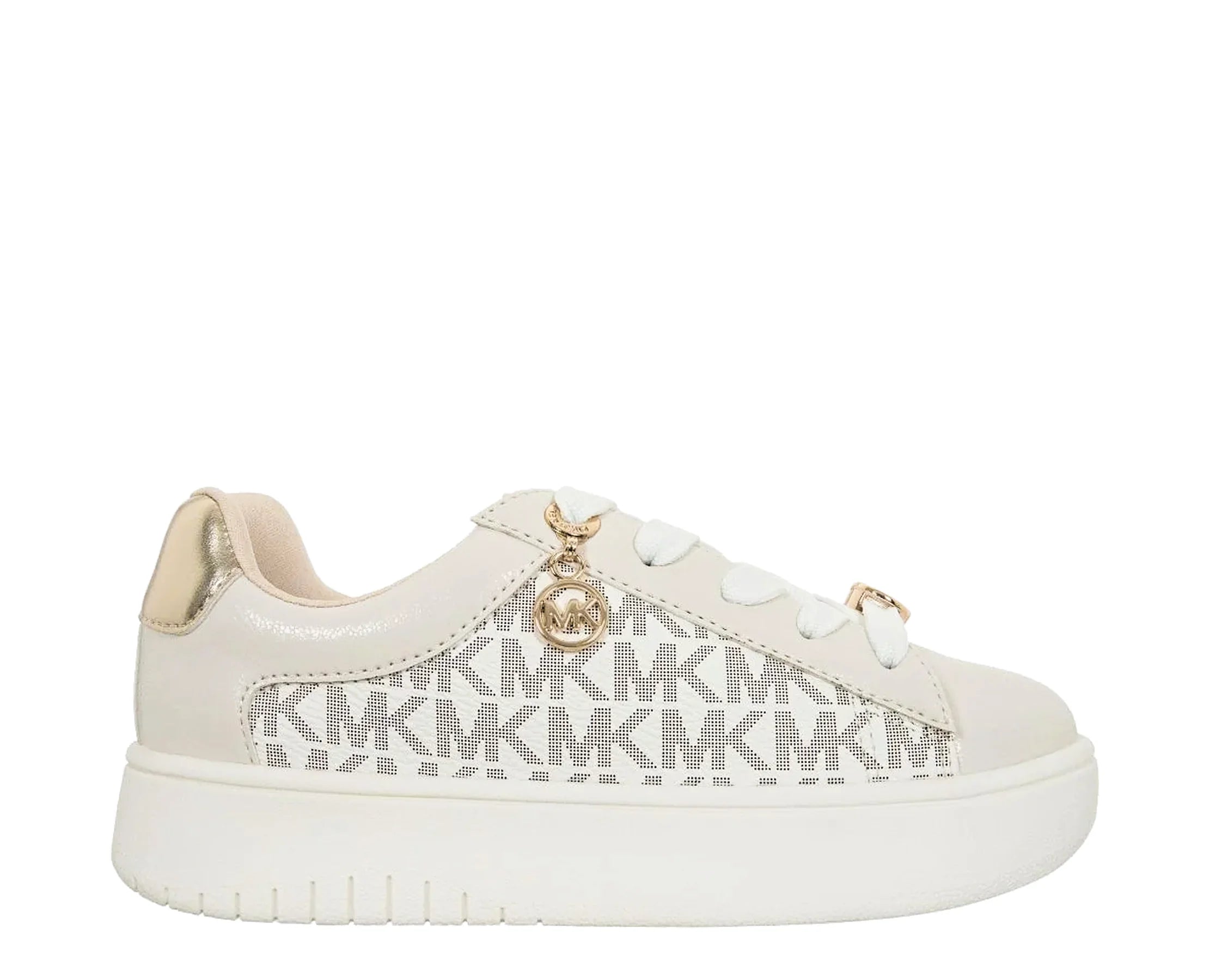 Sapatilhas Michael Kors Dottie Bege — perfil exterior | MK05116256
