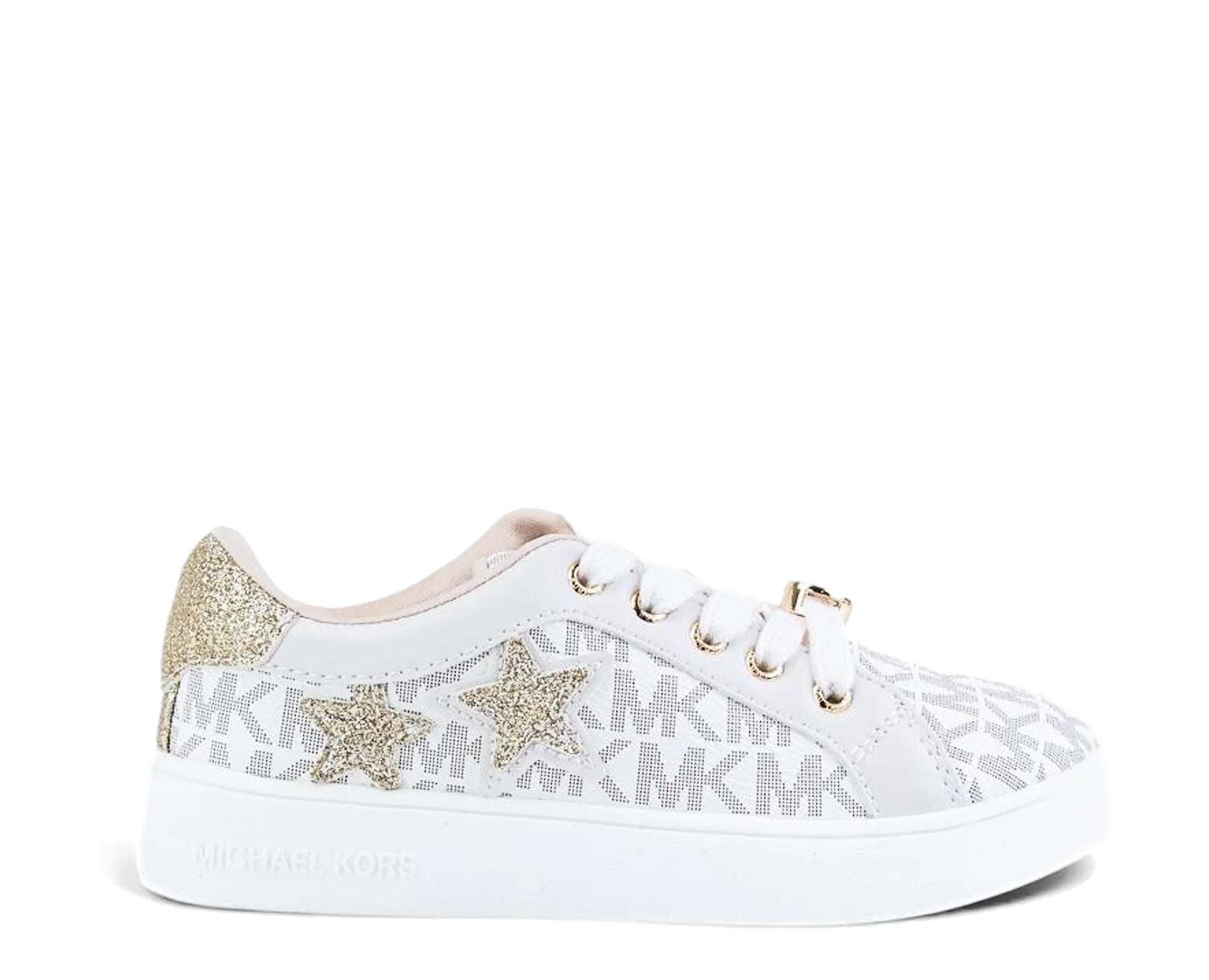 Sapatilhas Michael Kors Jem Raine Bege — perfil exterior | MK05767256