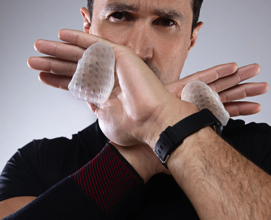 Acessório Fiber Octo Max Grip Transparente — em uso | OCMXGRIPF-CLEAR