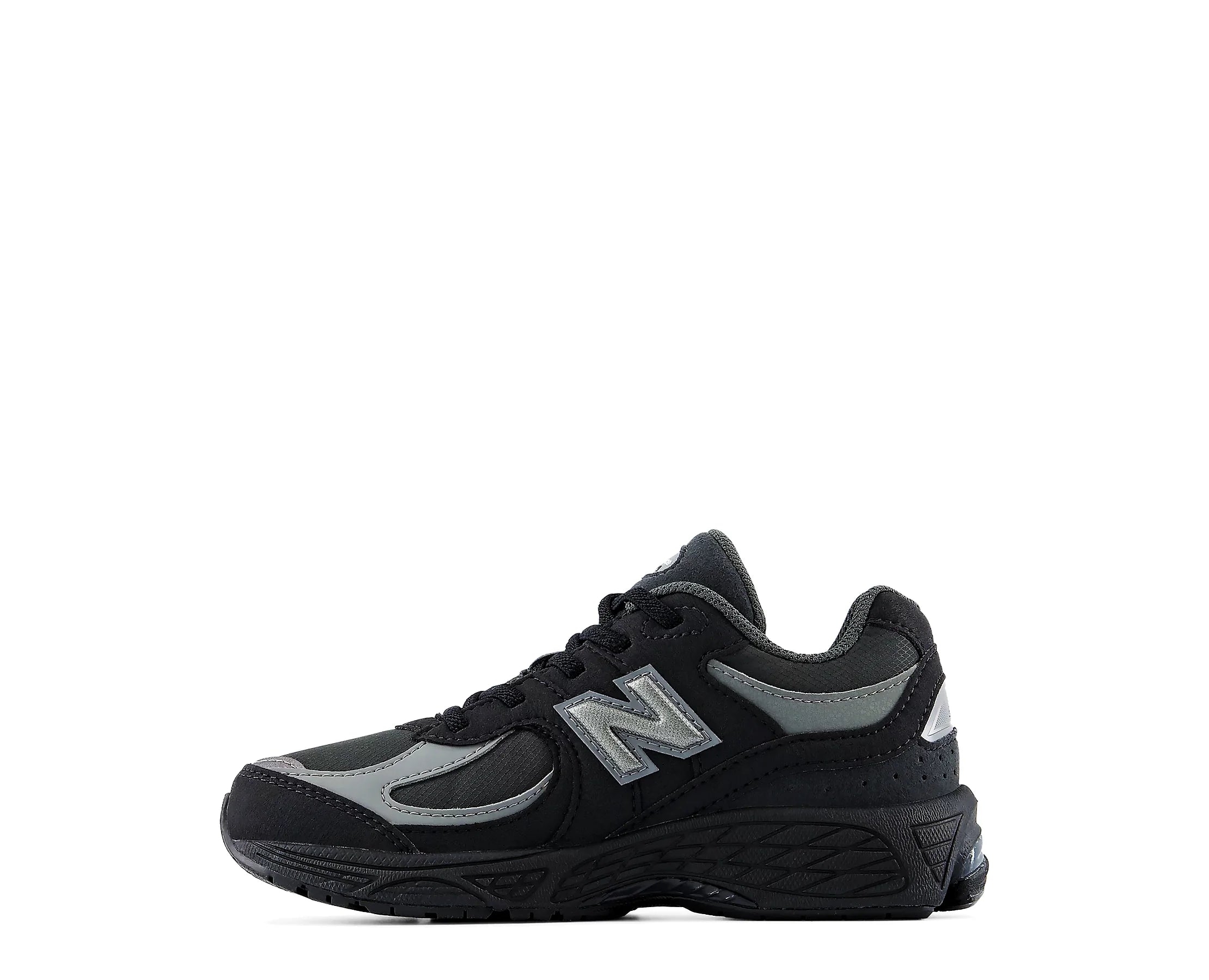 Sapatilhas New Balance 2002 Preto — perfil interior | P200270H