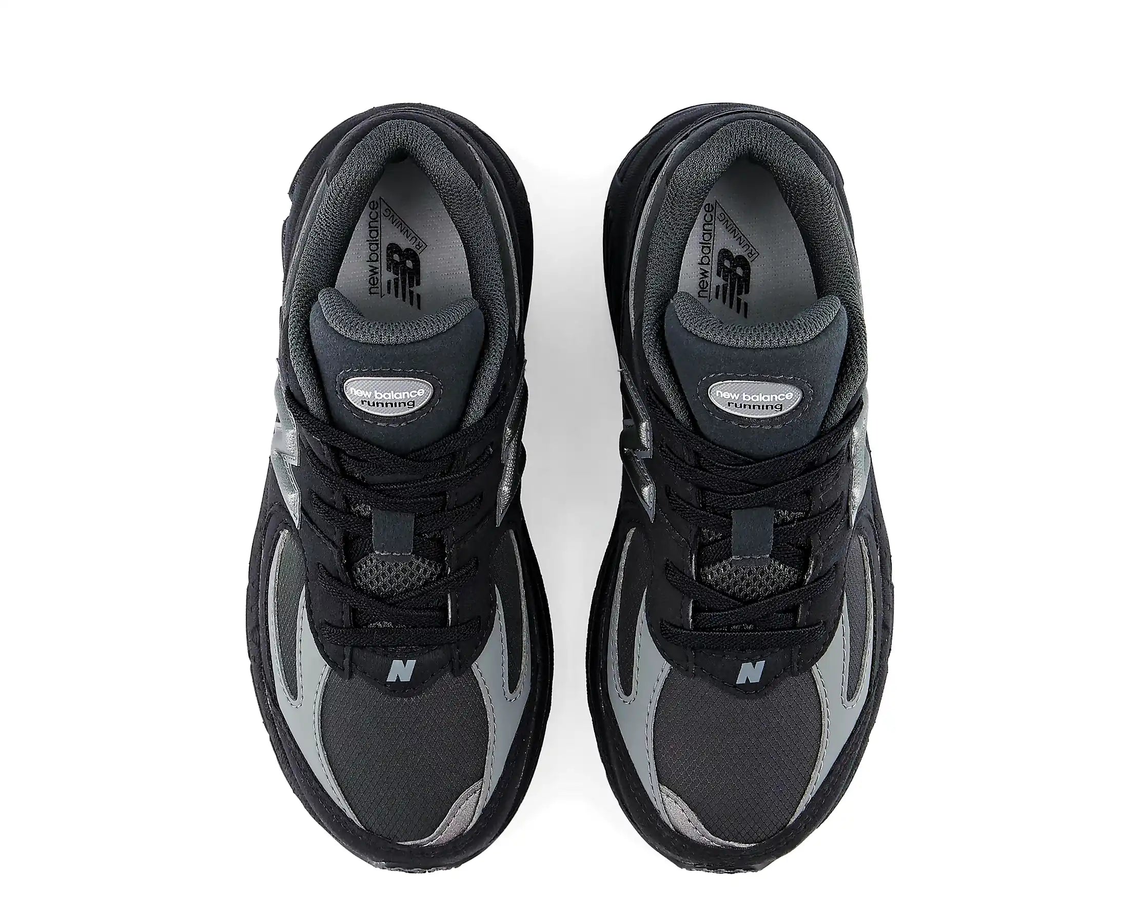 Sapatilhas New Balance 2002 Preto — vista de topo | P200270H