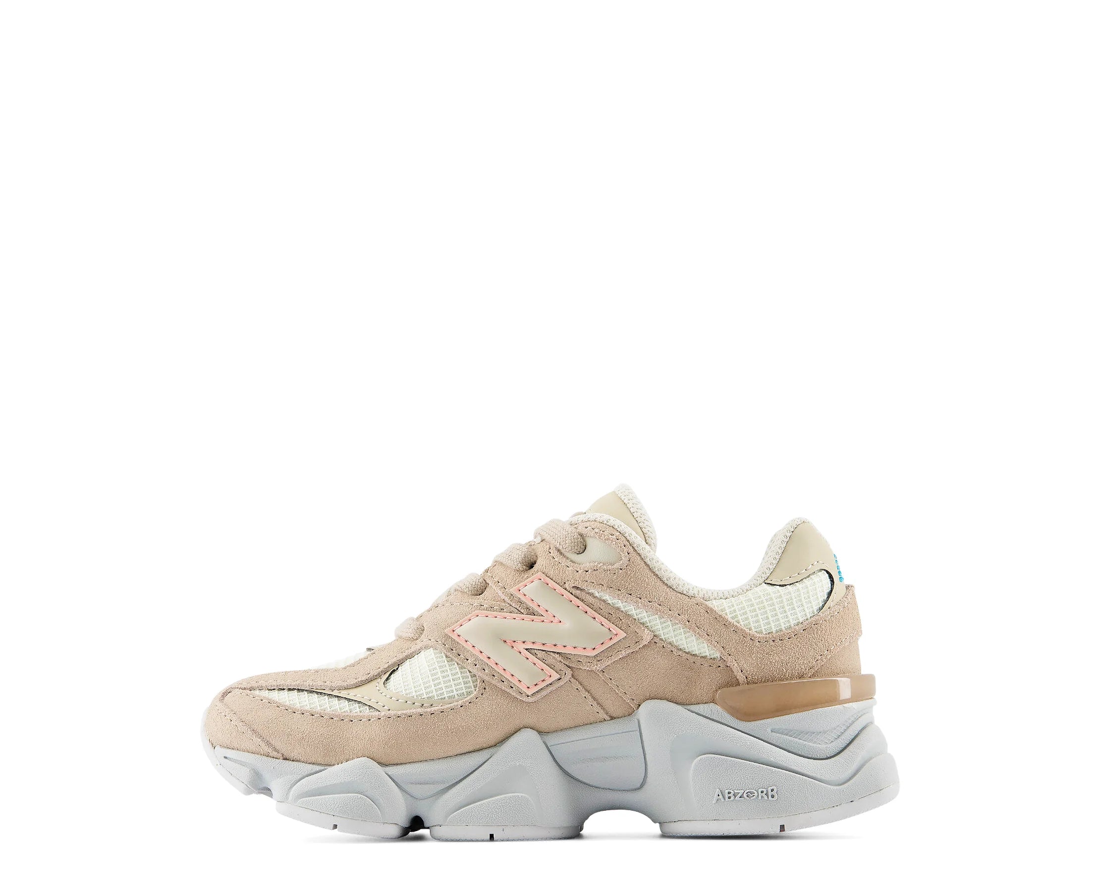 Sapatilhas New Balance 9060 Bege — perfil exterior | P90603IL