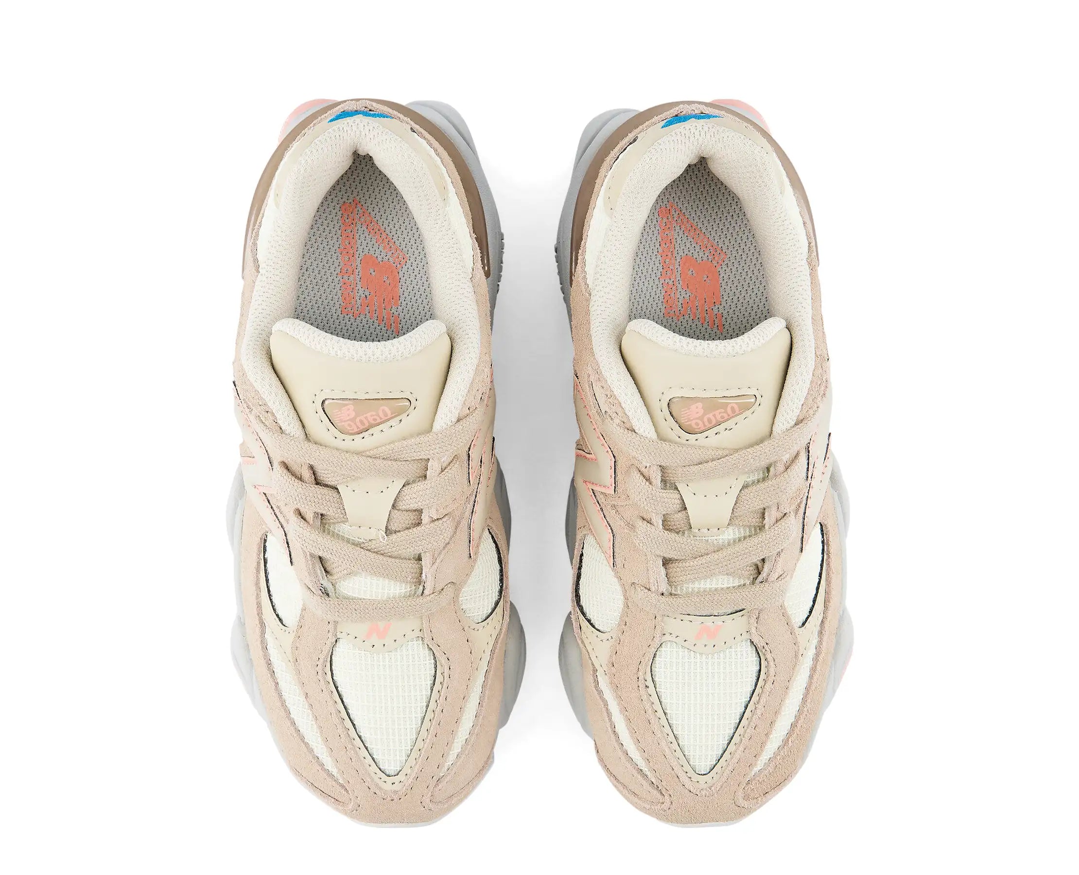 Sapatilhas New Balance 9060 Bege — vista de topo | P90603IL