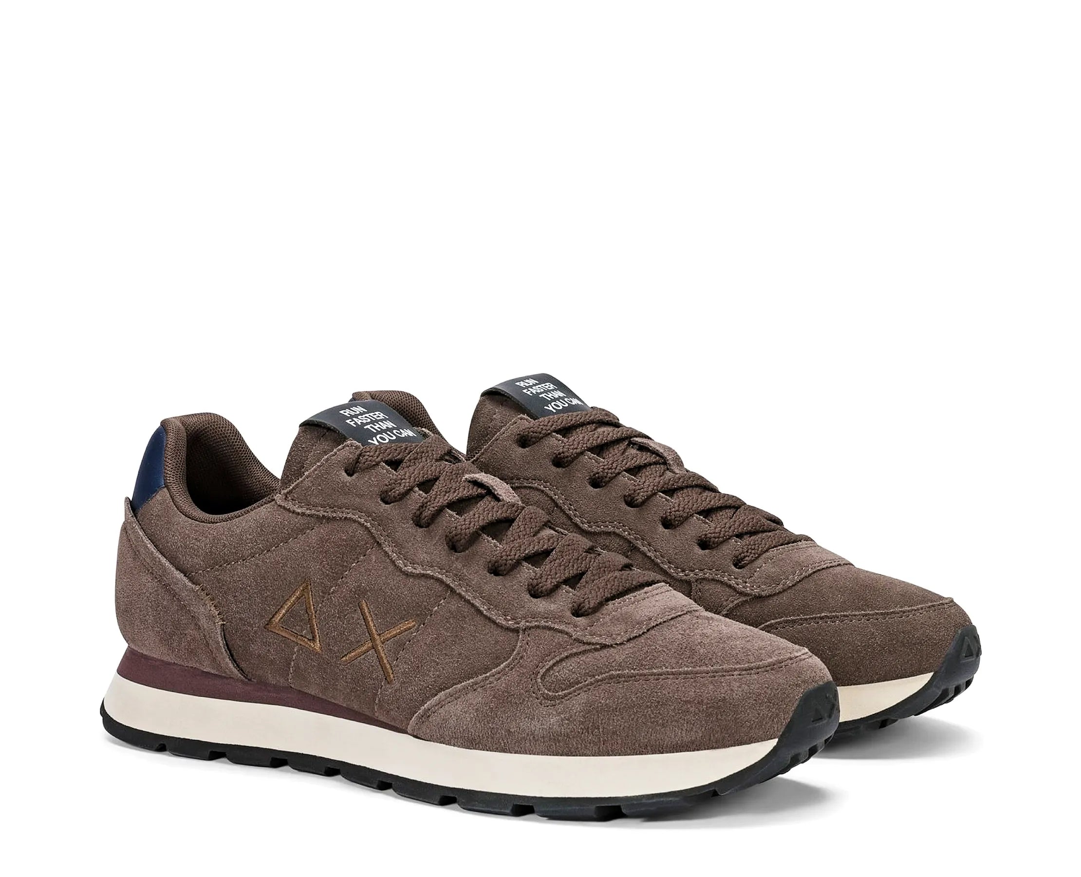 Sapatilhas SUN68 Tom Suede Castanho — par | SCPZ46106-08