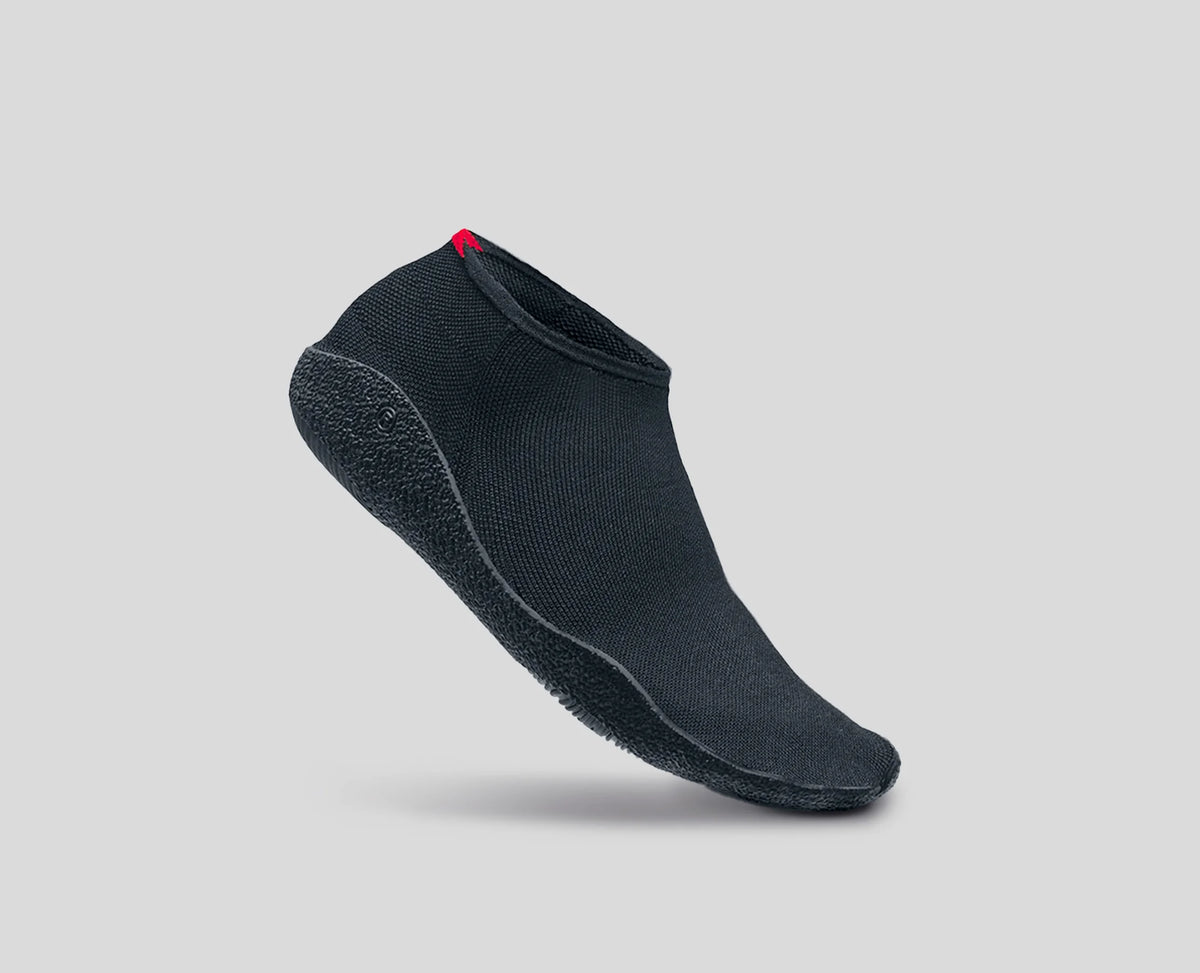 Sapatilhas Fiber Balance Preto — perfil exterior | SFBMULC-ALLBLACK-V2