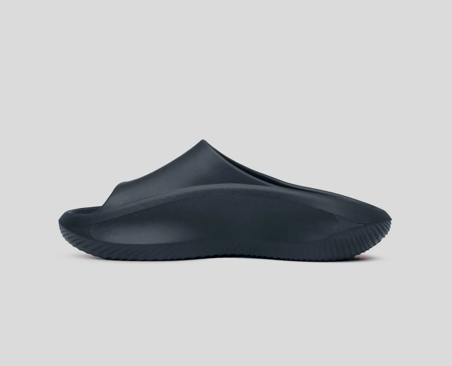 Fiber Chinelo Slide Orbit Preto — perfil exterior | SLIDEFBR-BLACK