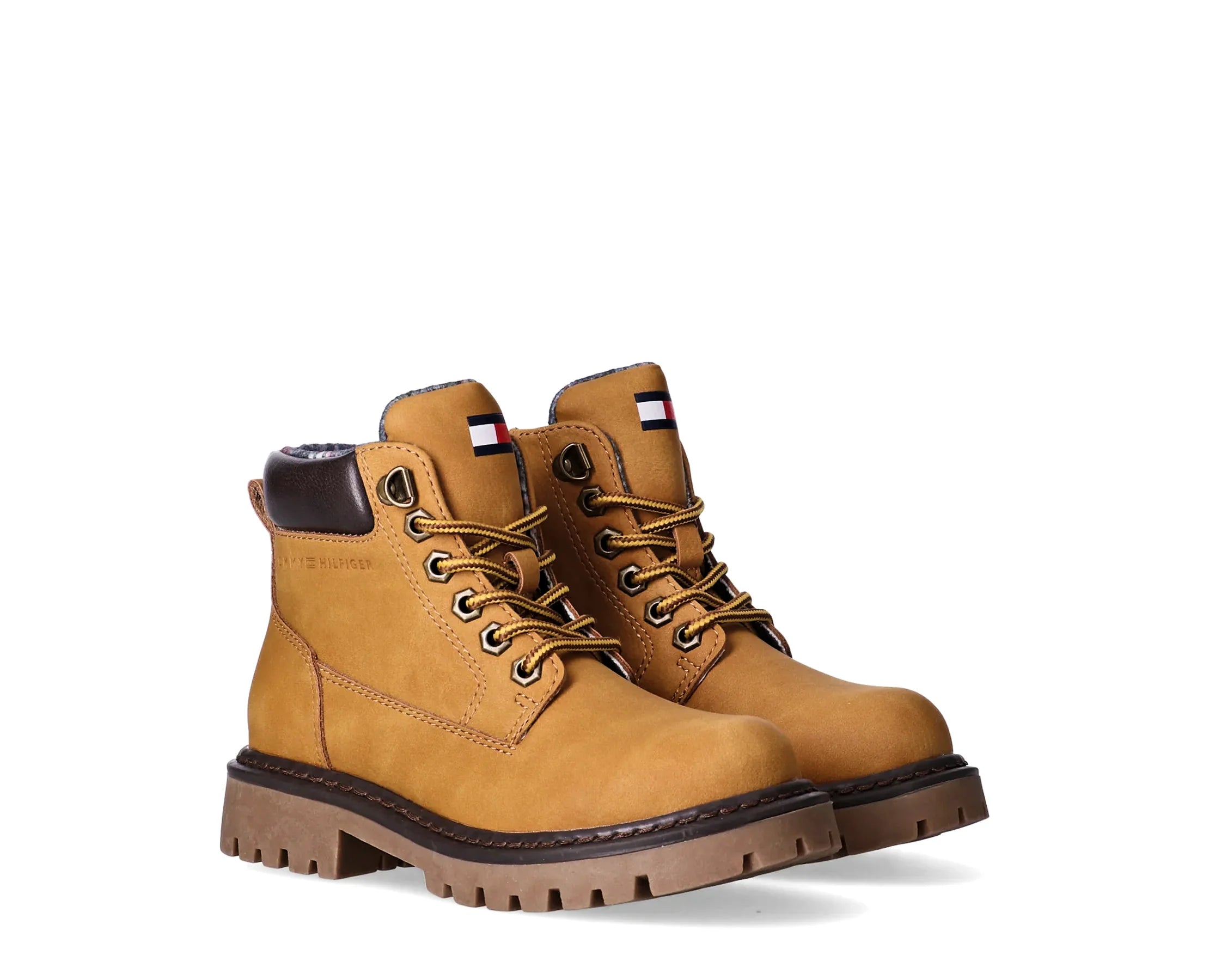 Sapatilhas Tommy Hilfiger Lace-Up Bootie Camel — par | T3X5-35280-0296X651