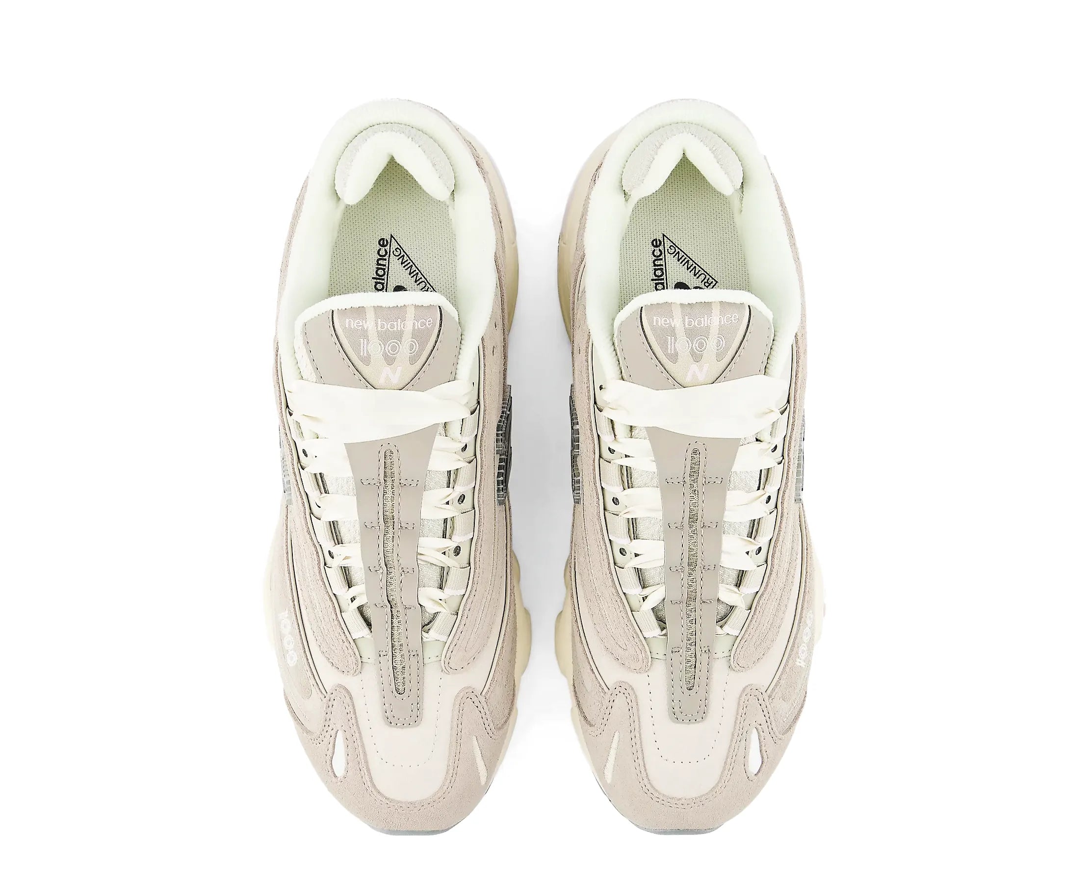 Sapatilhas New Balance 1000 Bege — vista de topo | U10004CZ