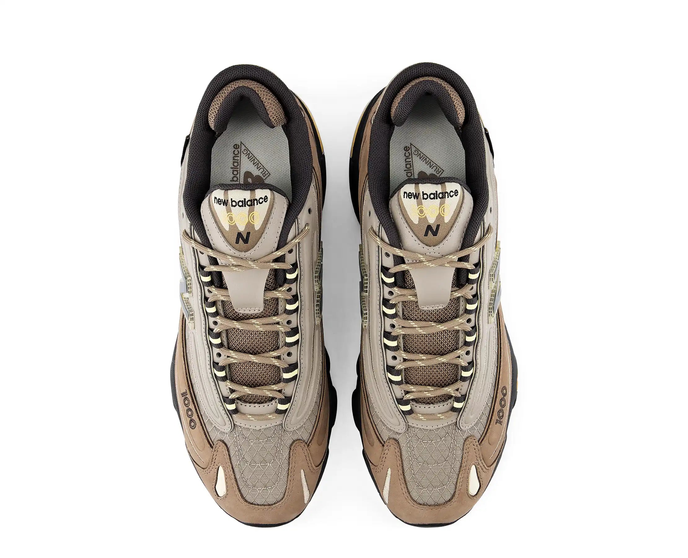 Sapatilhas New Balance 1000 Cordura Castanho — vista 6 | U100079S