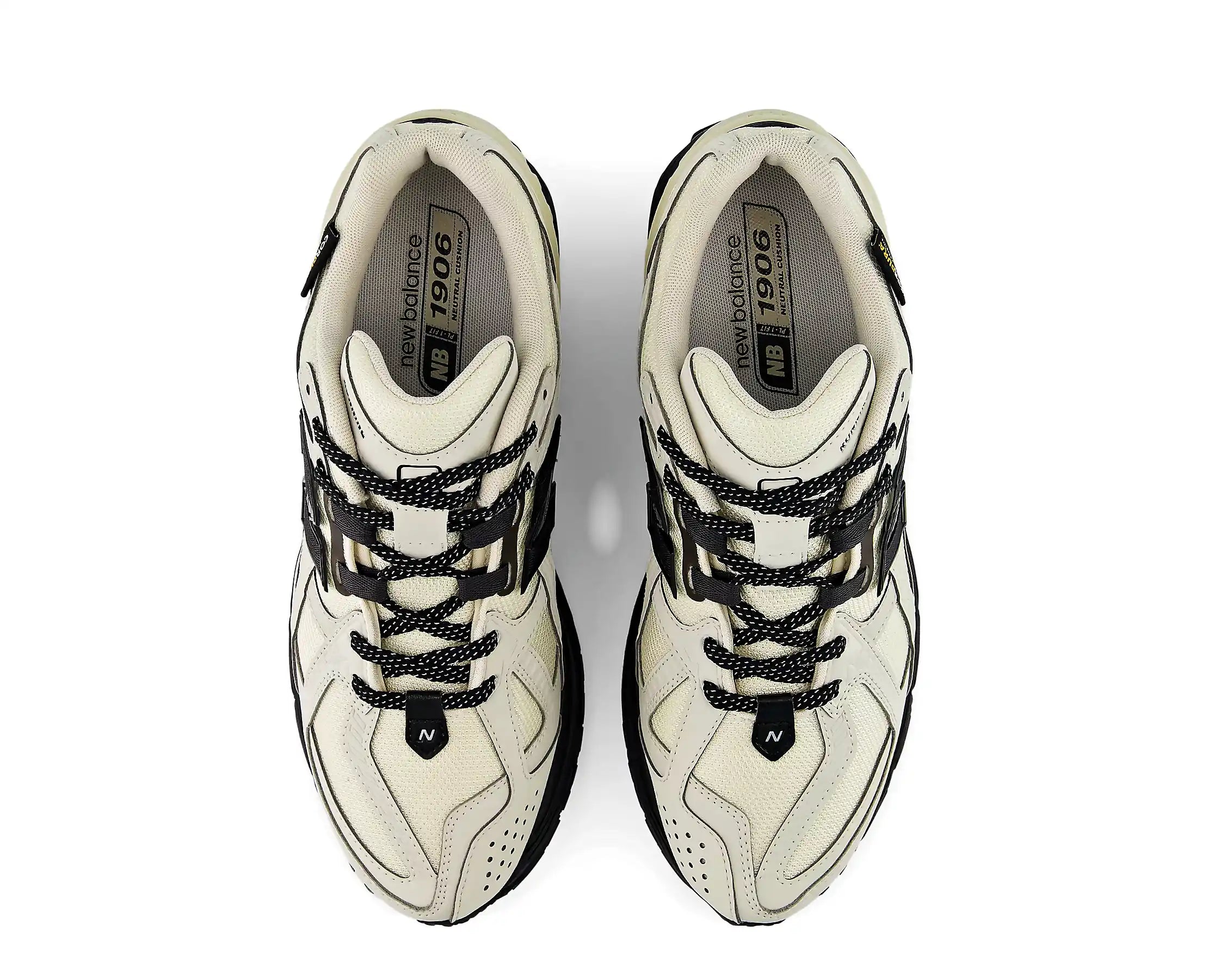 Sapatilhas New Balance 1906 Preto — vista de topo | U190681D