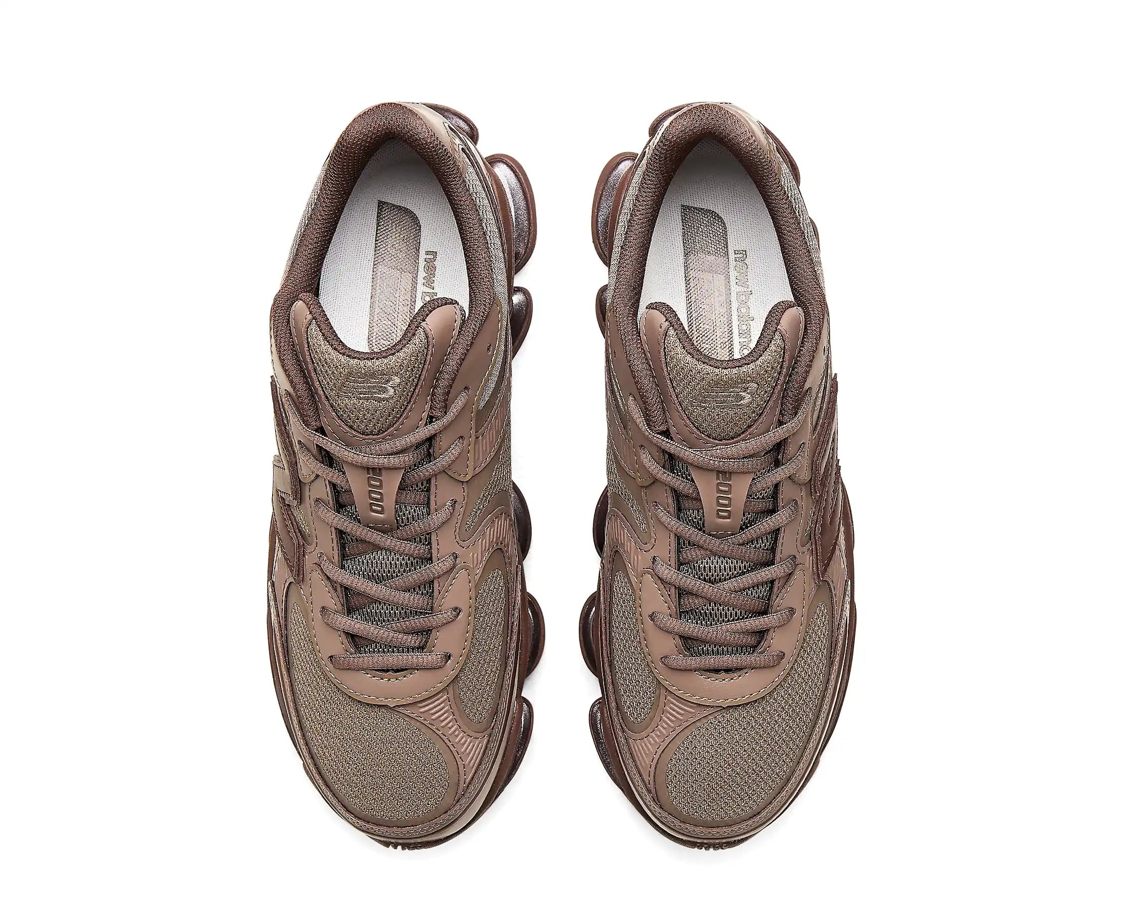 Sapatilhas New Balance 2000 Castanho — vista de topo | U20004EY