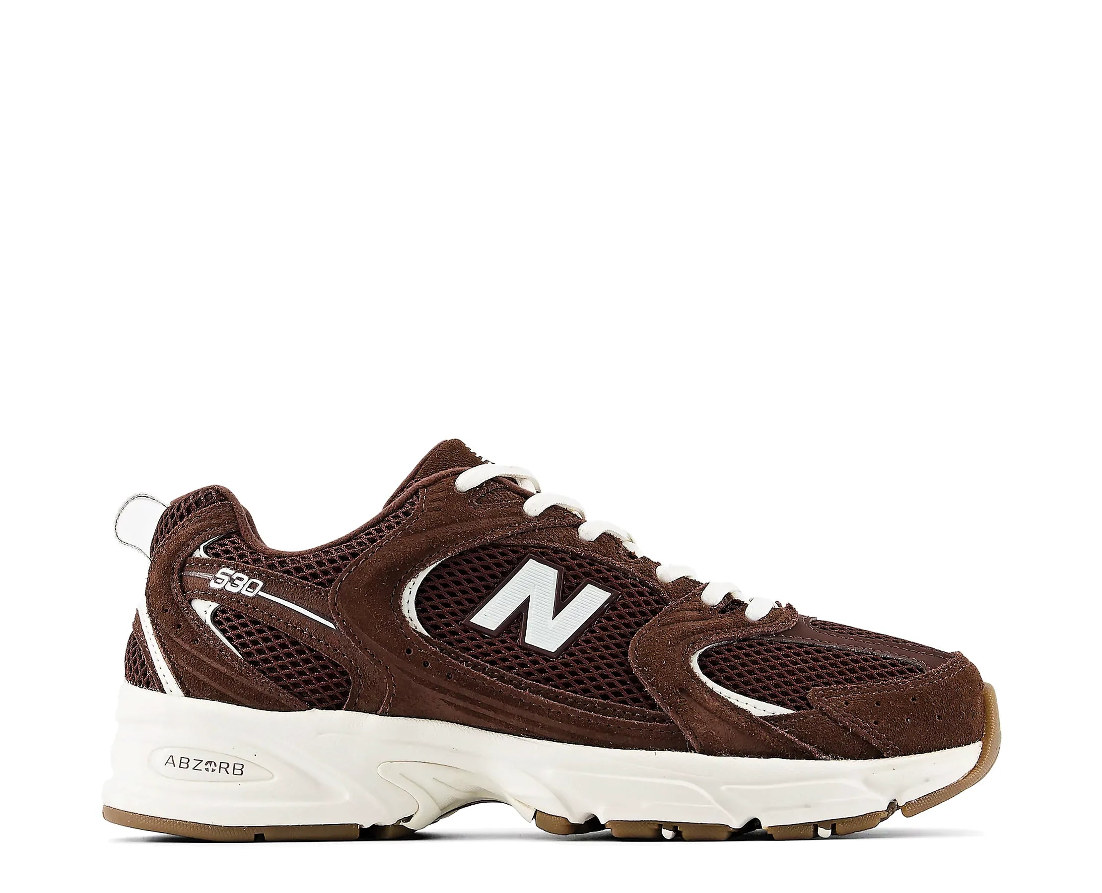 Sapatilhas New Balance 530 Castanho — perfil exterior | U530SCW