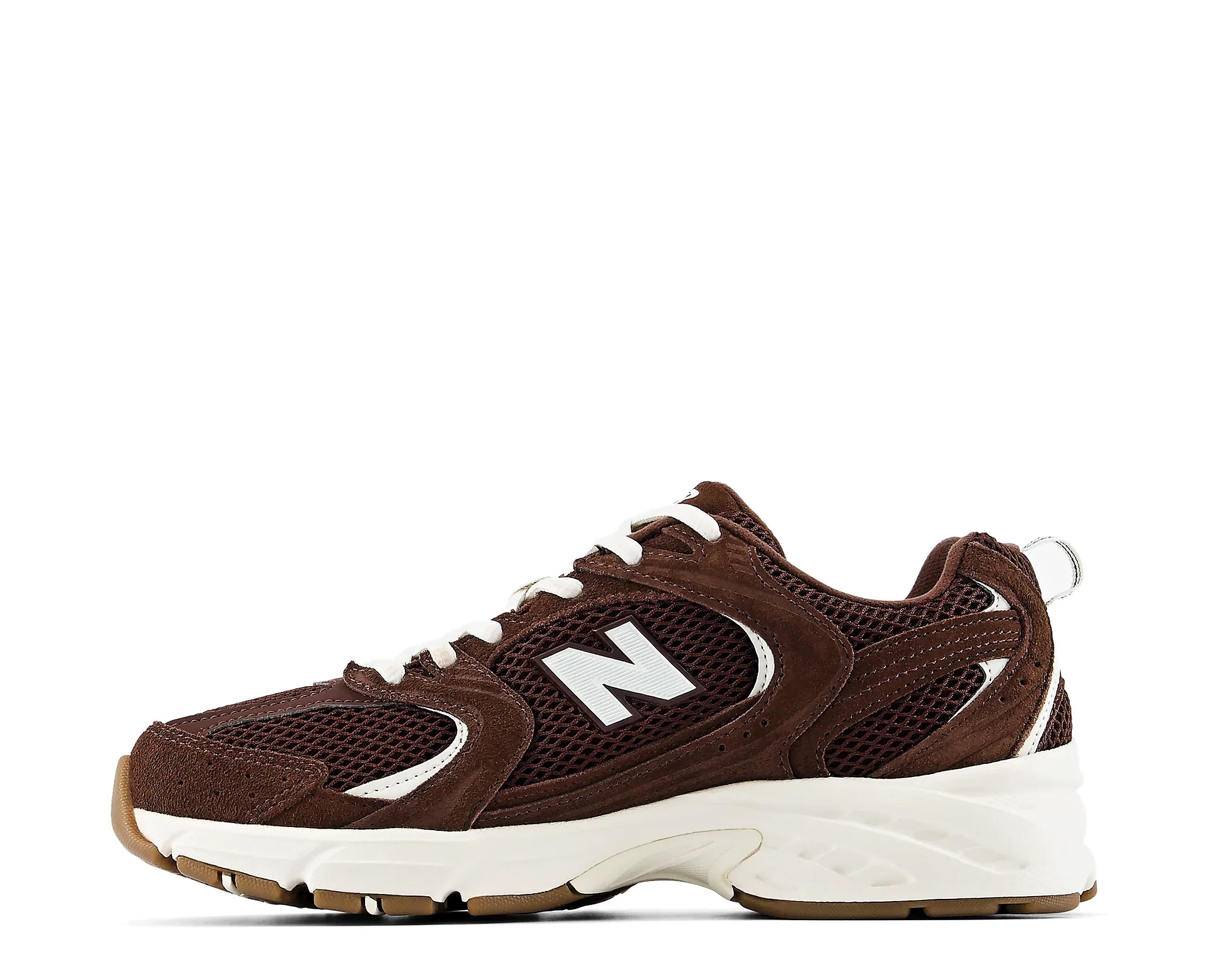 Sapatilhas New Balance 530 Castanho — perfil exterior | U530SCW