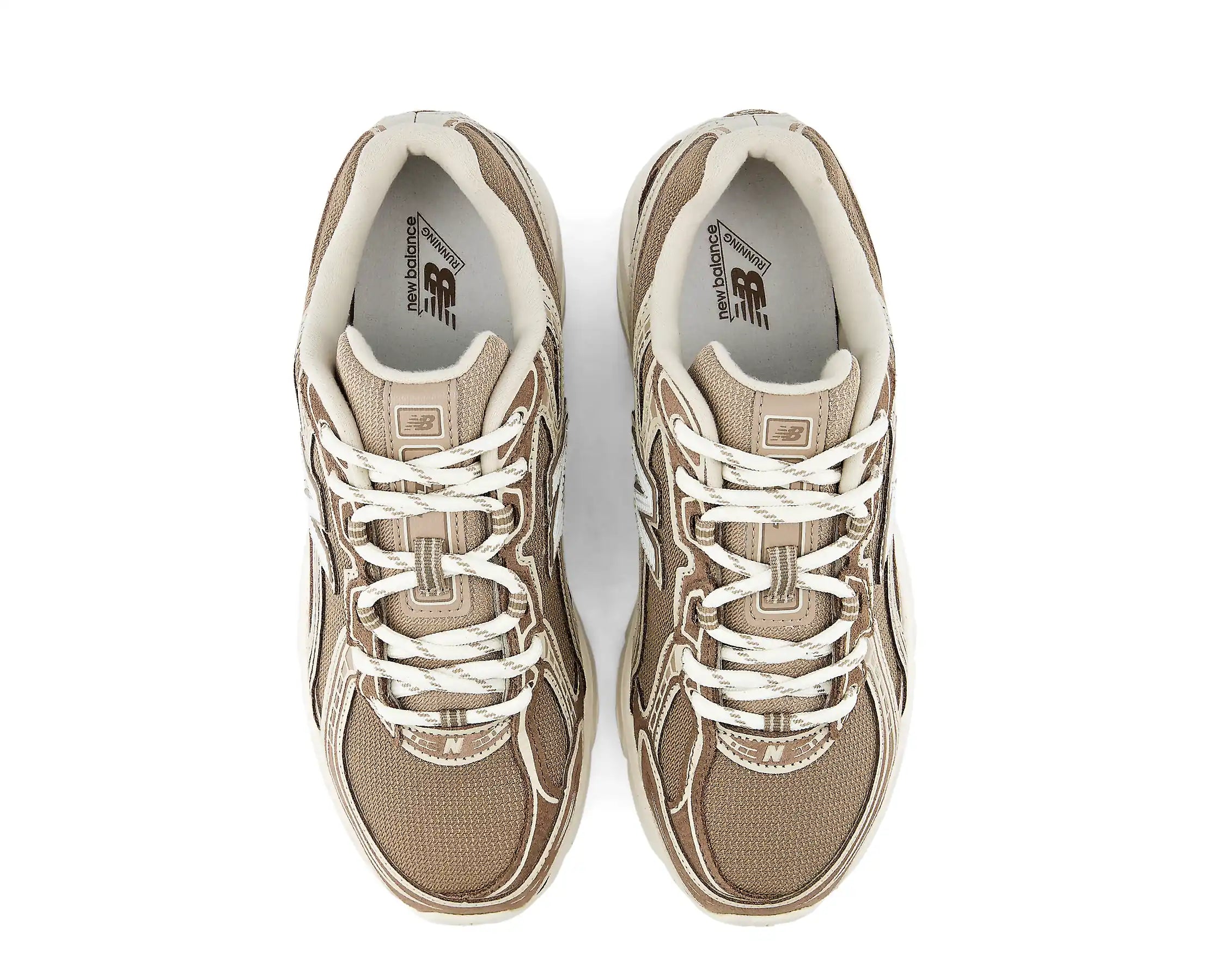 Sapatilhas New Balance 740 Bege — vista de topo | U7403TR
