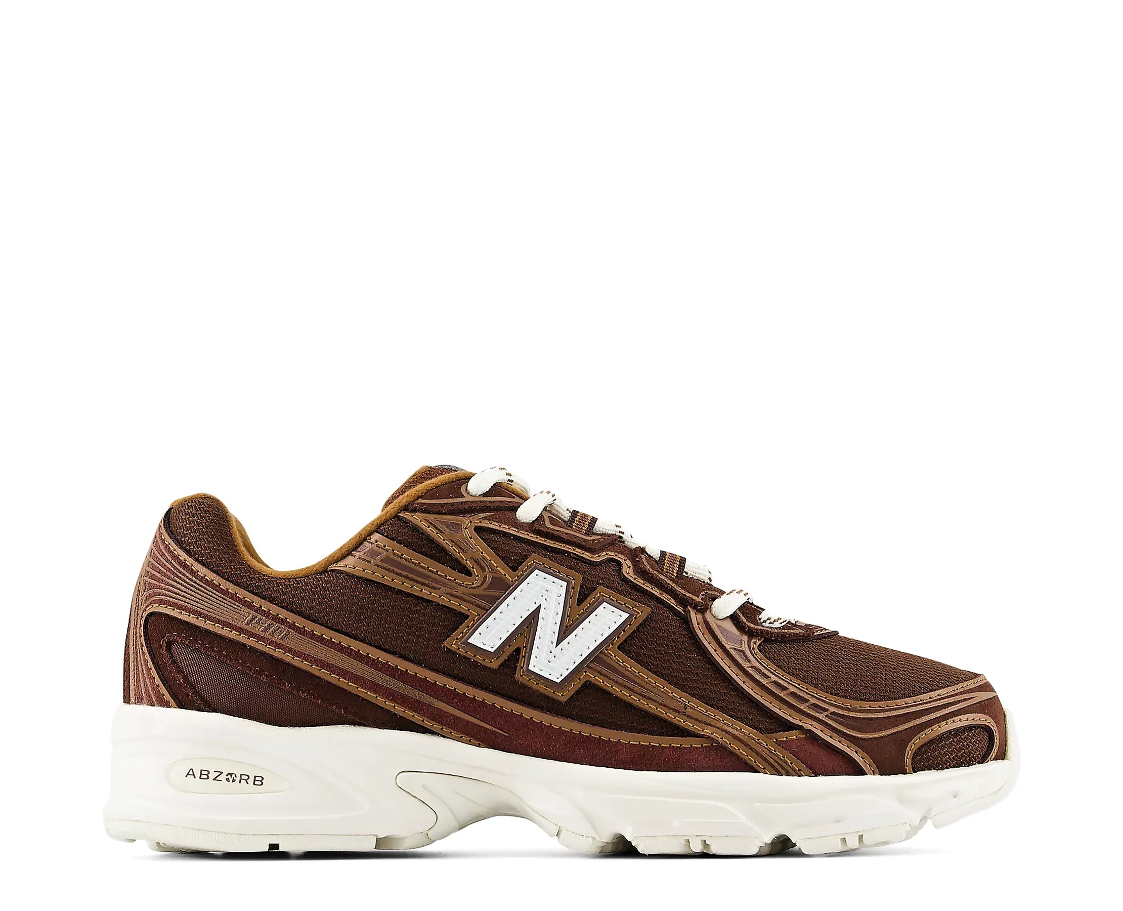 Sapatilhas New Balance 740 Castanho — perfil exterior | U7407IK