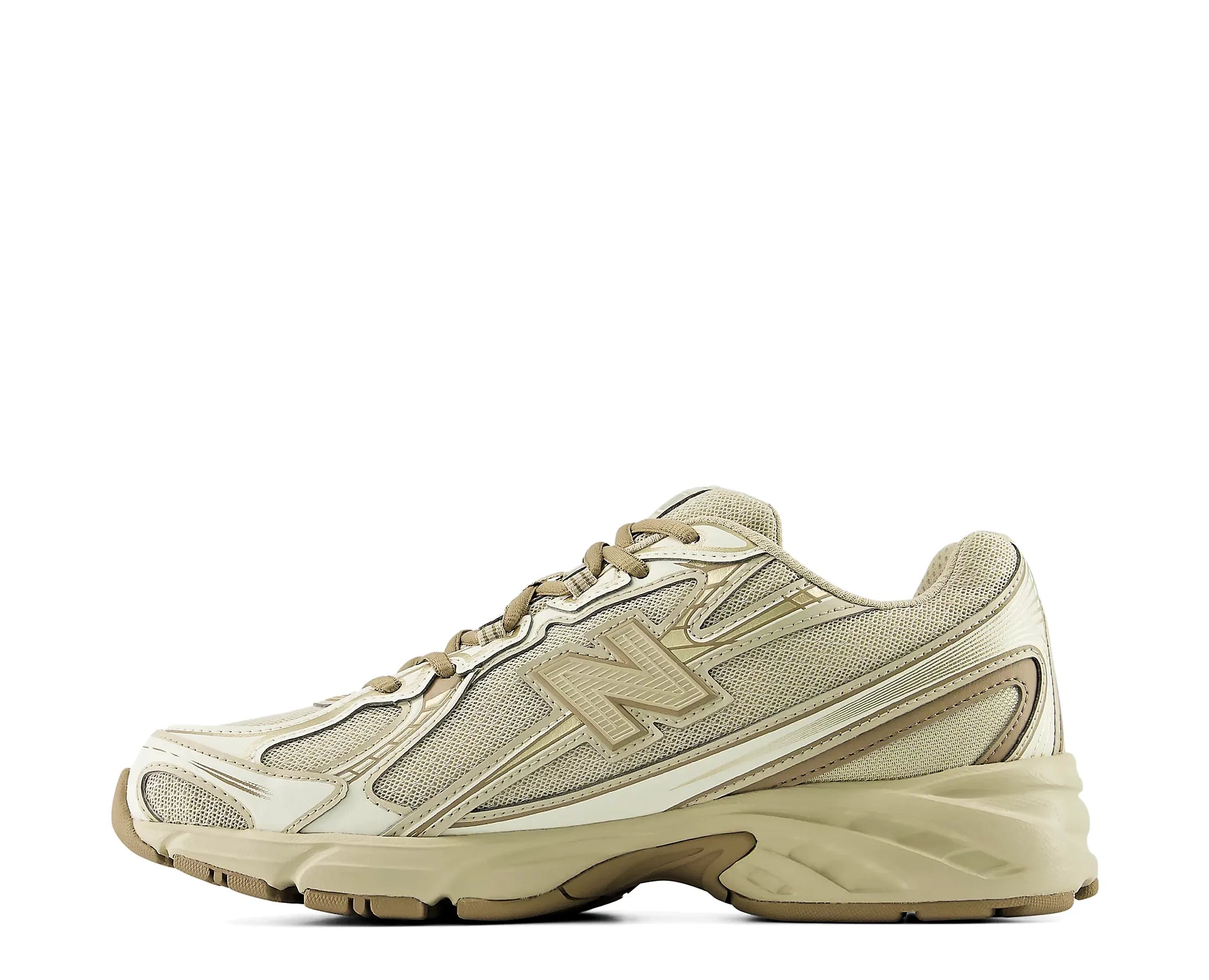 Sapatilhas New Balance 740 Bege — perfil exterior | U7409HK