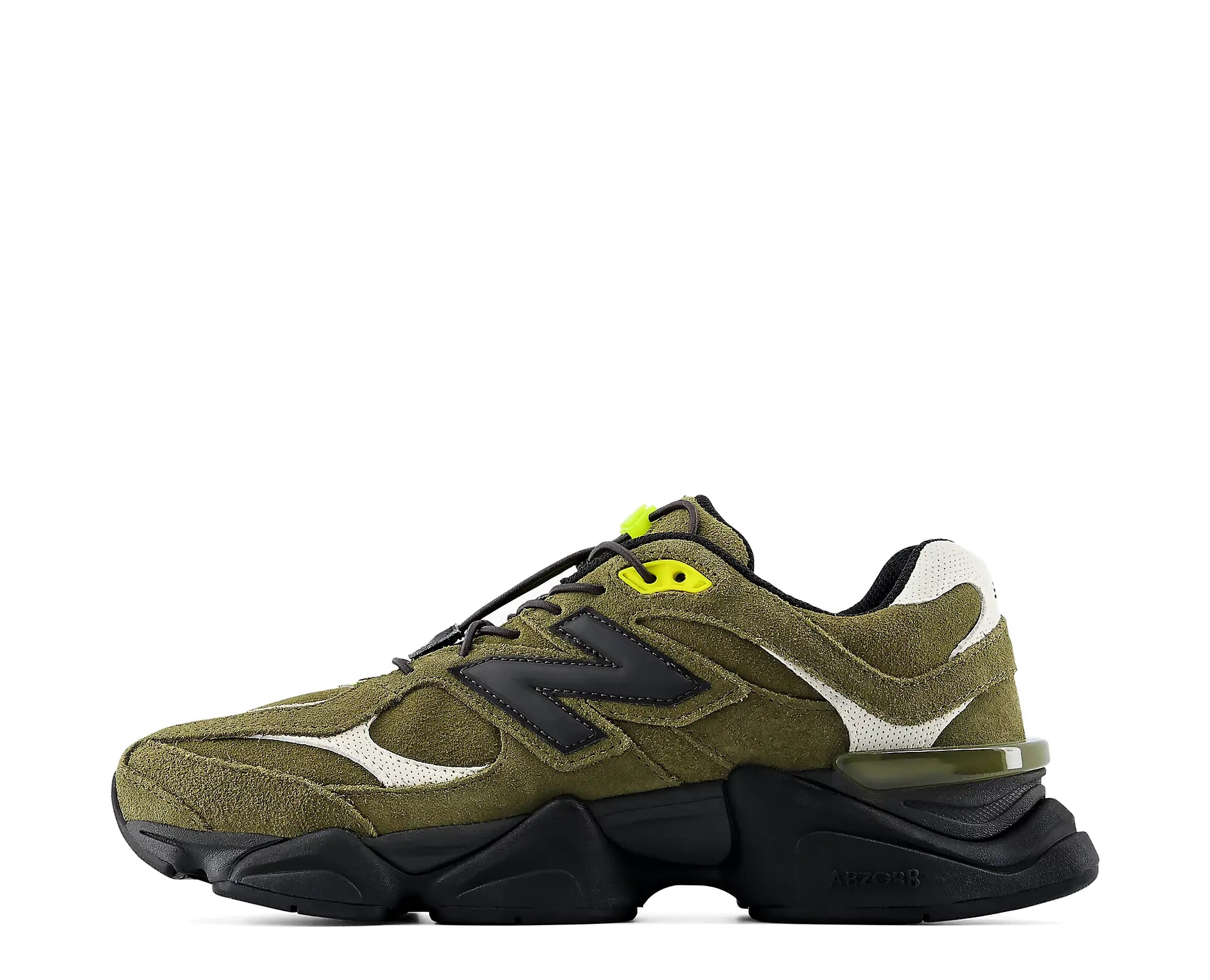 Sapatilhas New Balance 9060 Castanho — perfil interior | U90602M3