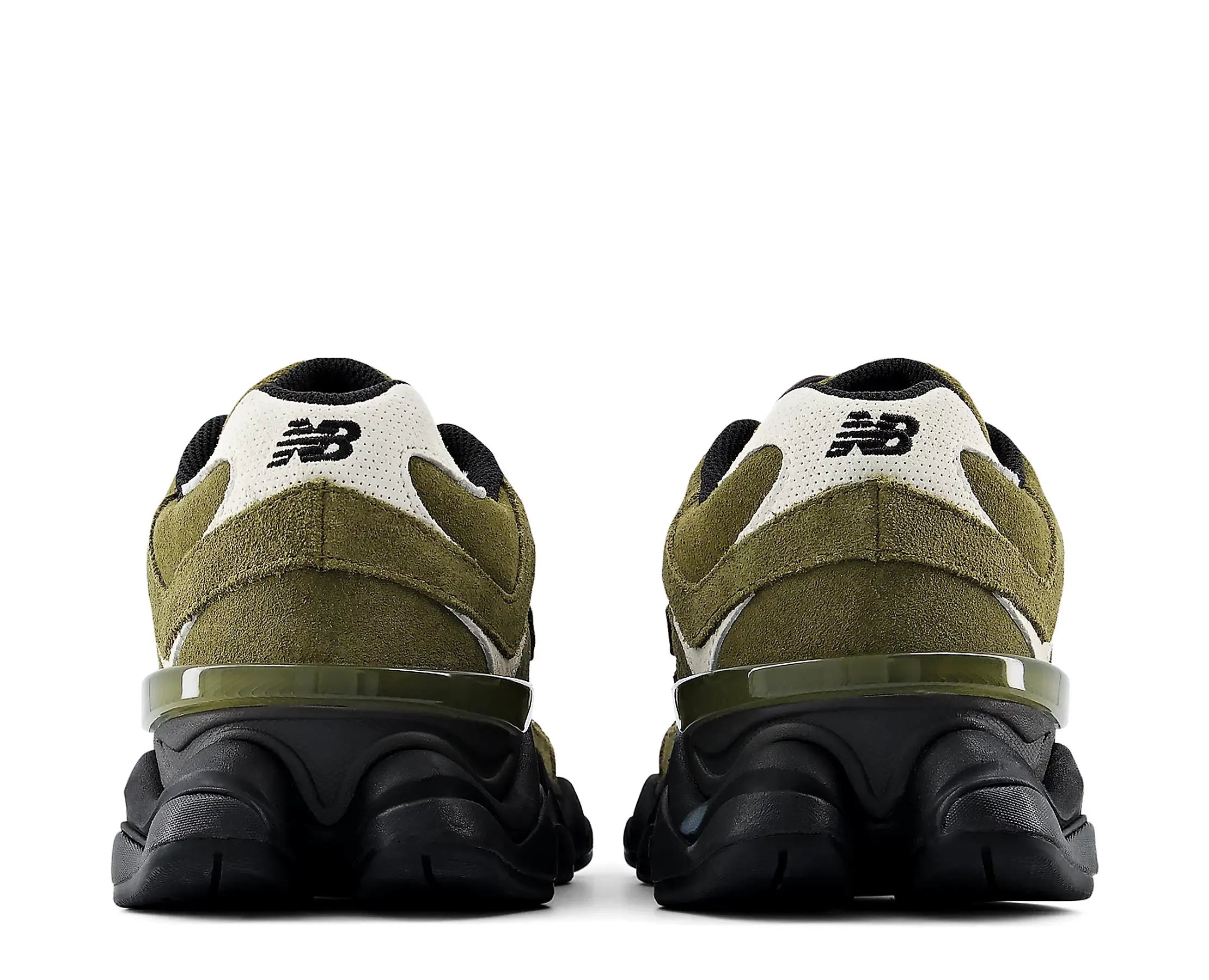 Sapatilhas New Balance 9060 Castanho — traseira | U90602M3