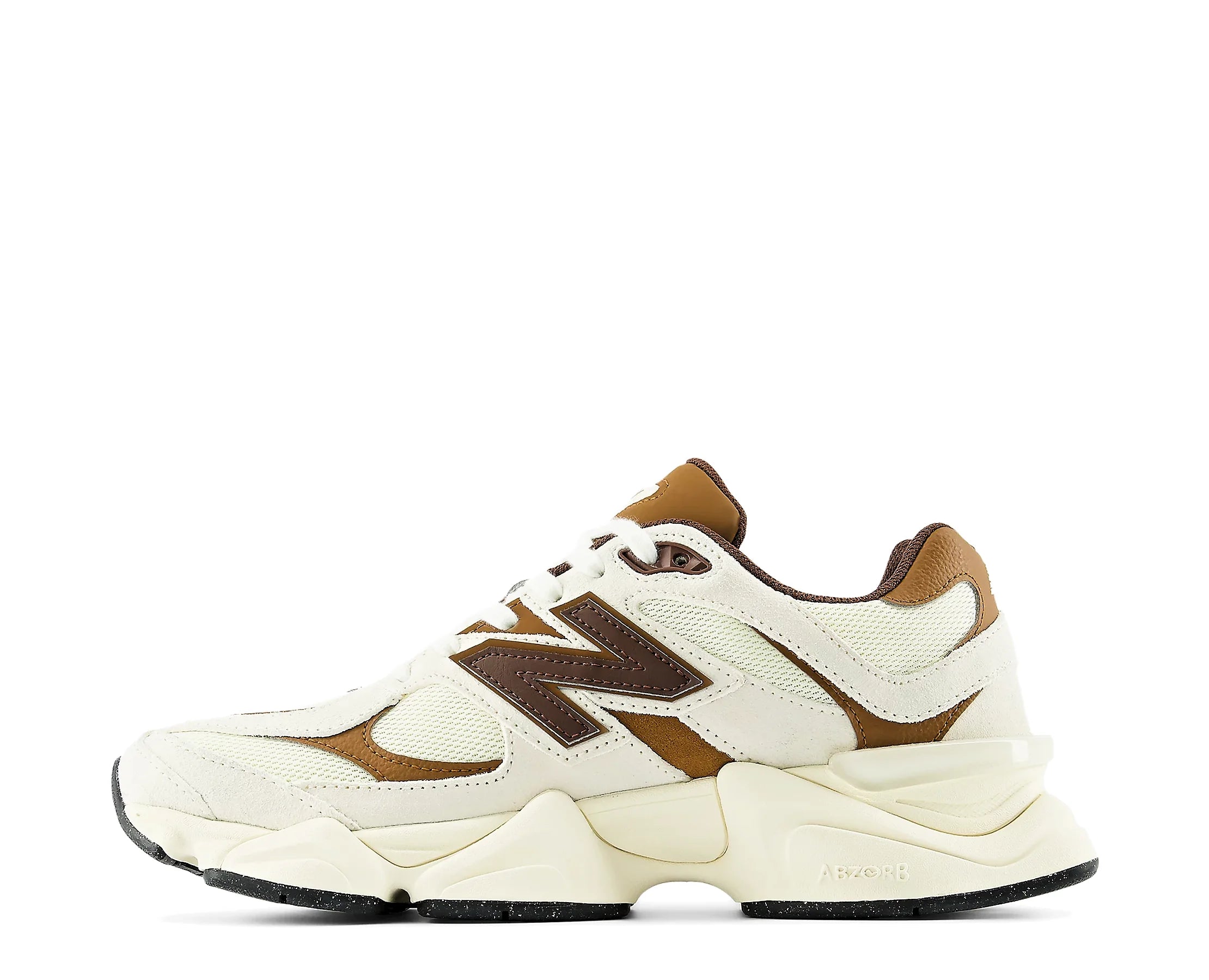 Sapatilhas New Balance 9060 Bege — perfil interior | U90603EG