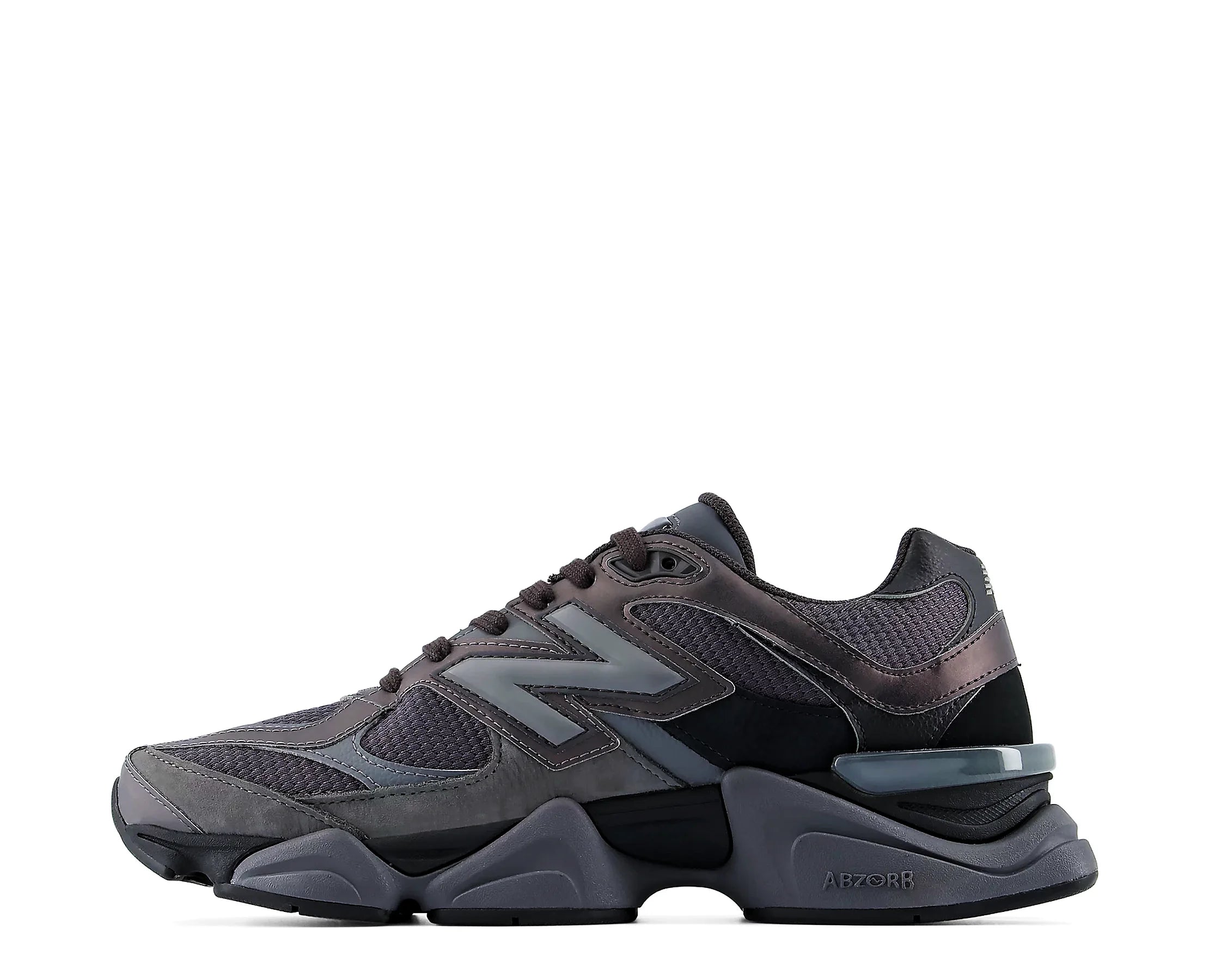 Sapatilhas New Balance 9060 Preto — perfil exterior | U90603VF