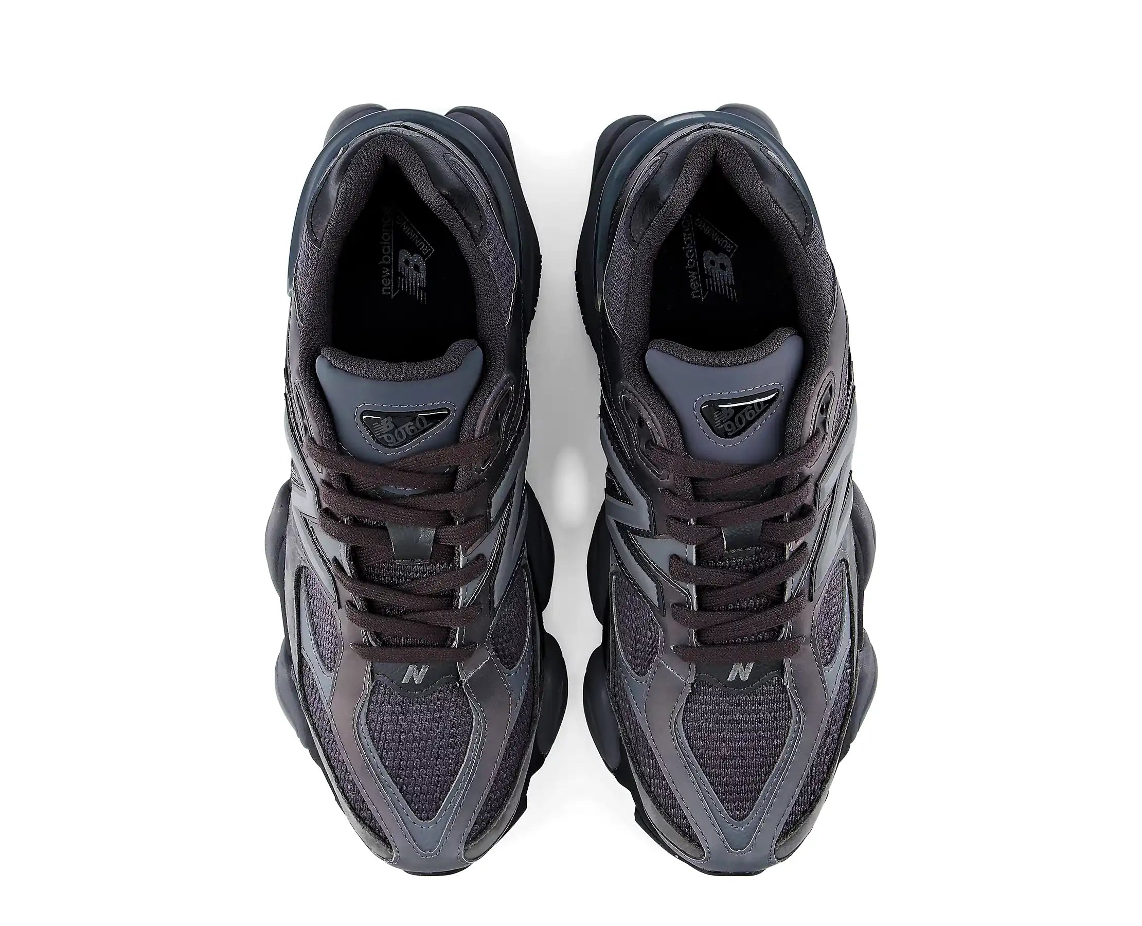 Sapatilhas New Balance 9060 Preto — vista de topo | U90603VF