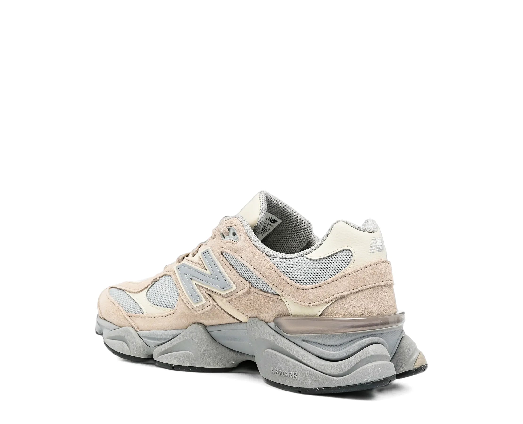 Sapatilhas New Balance 9060 Bege/Cinzento — traseira | U90608DB