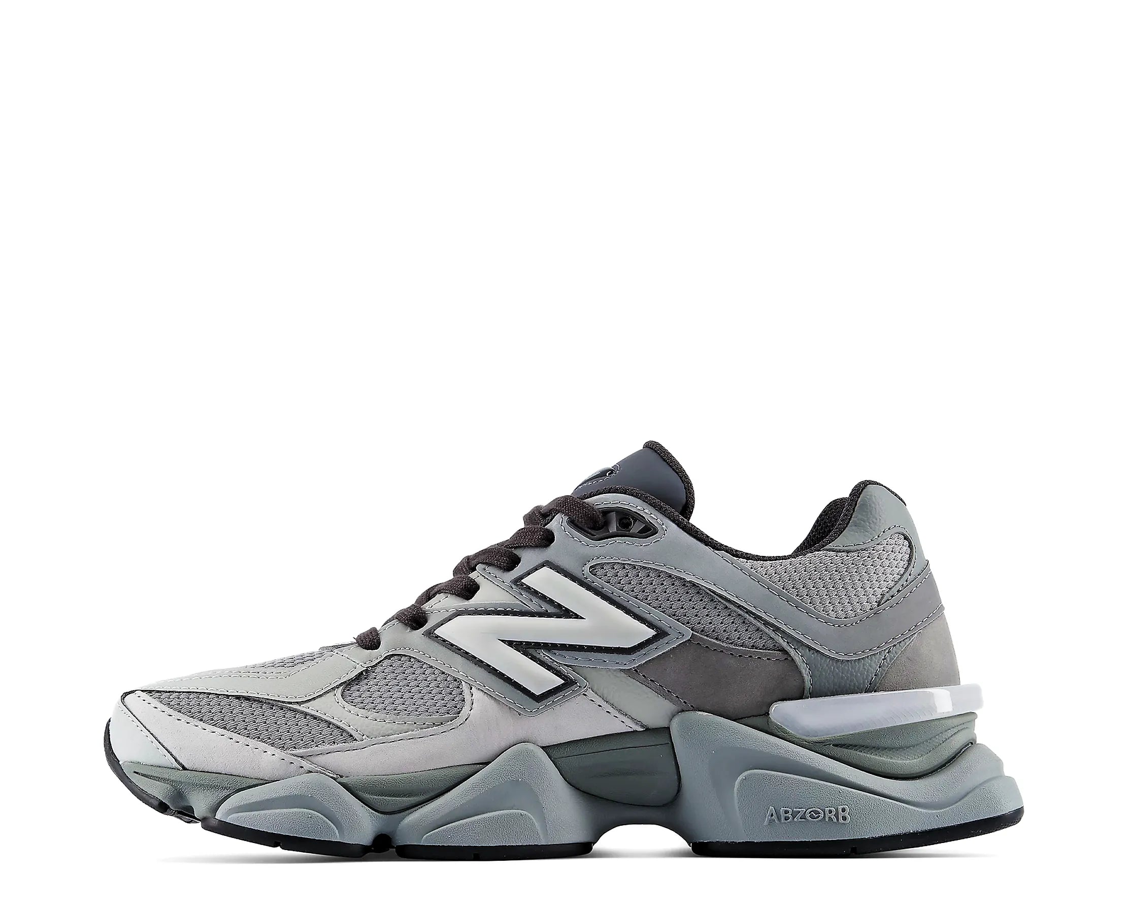 Sapatilhas New Balance 9060 Cinzento — perfil exterior | U90609XS