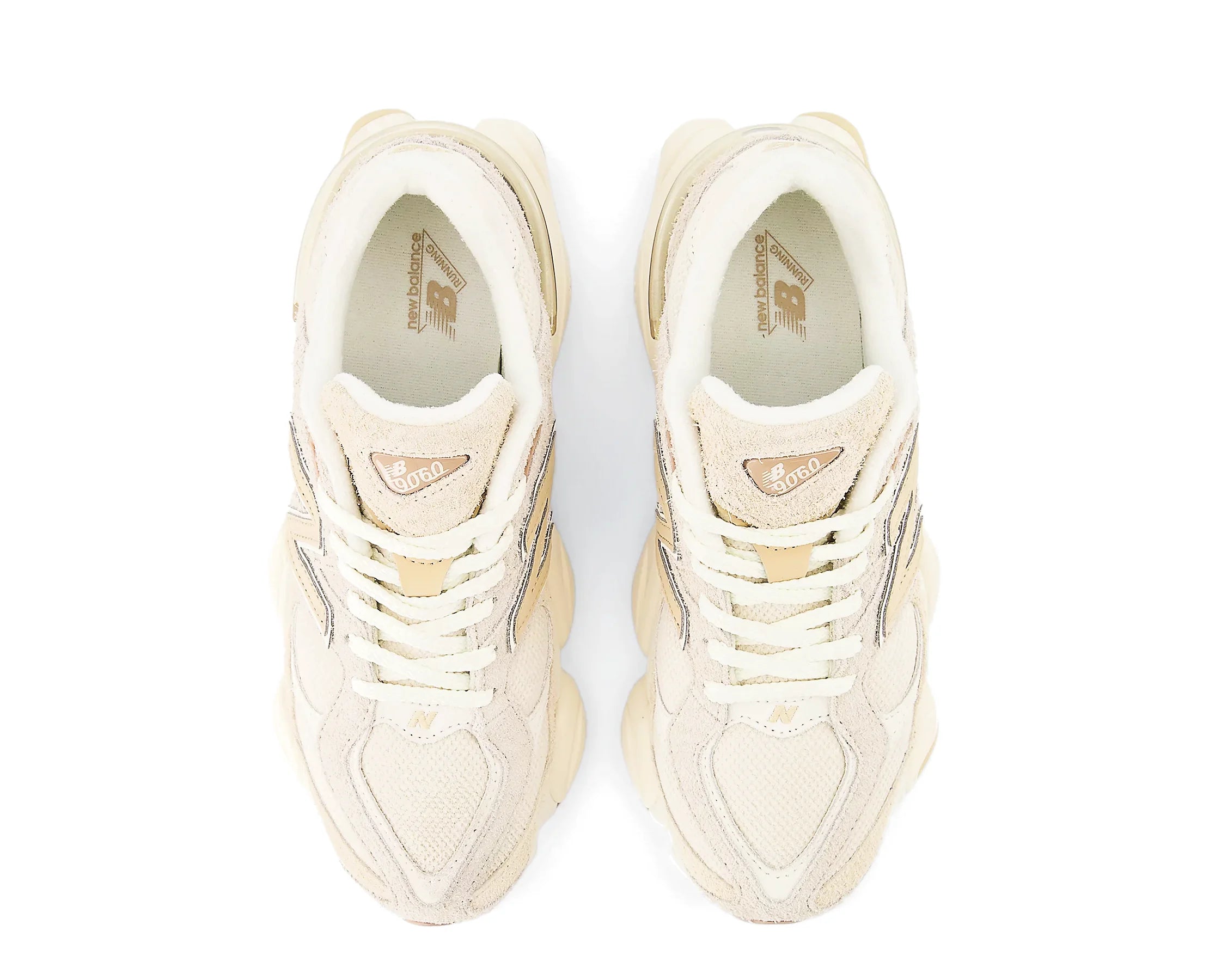 Sapatilhas New Balance 9060 Bege — vista de topo | U9060CCB